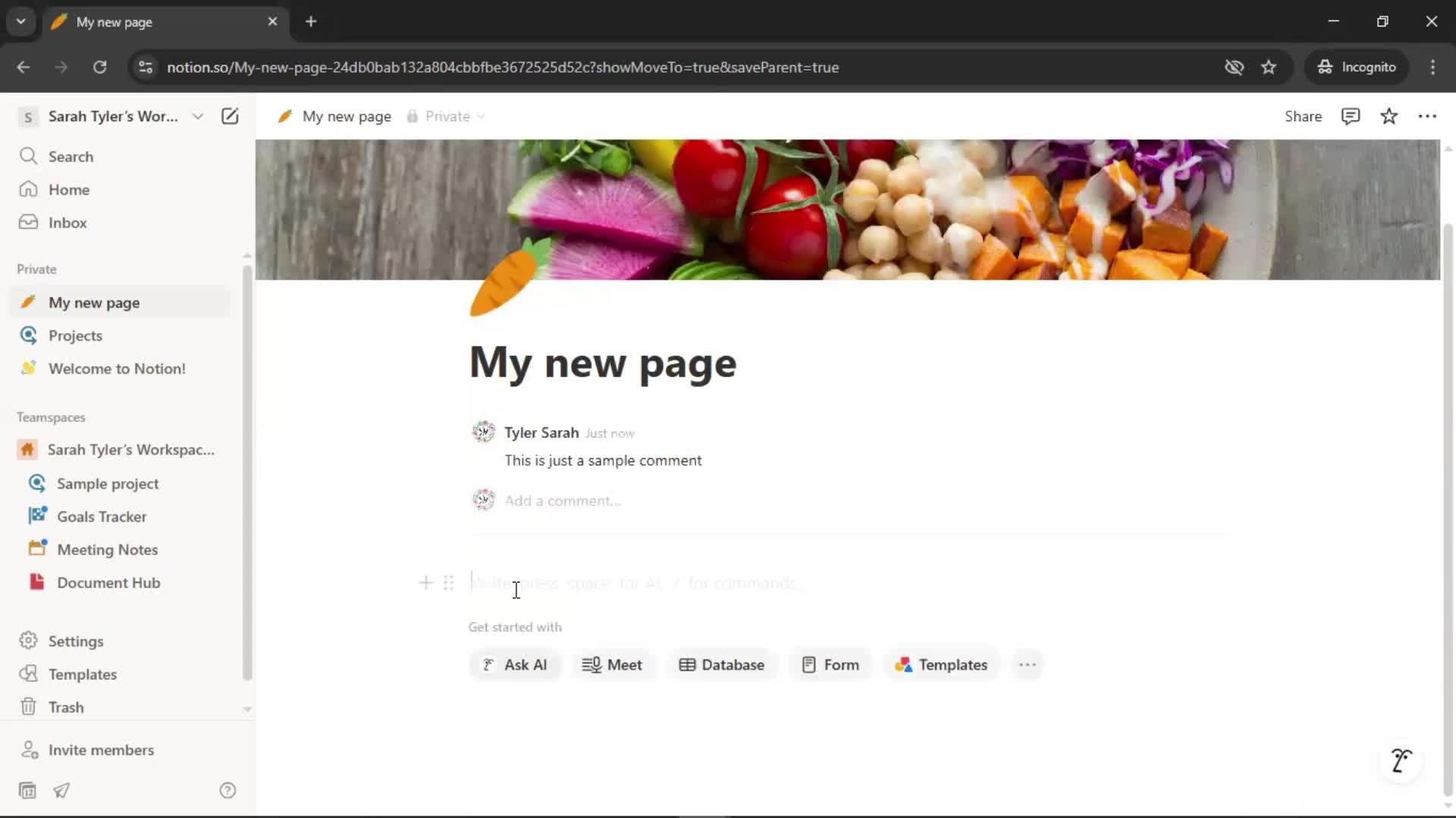 Creating a document screenshot