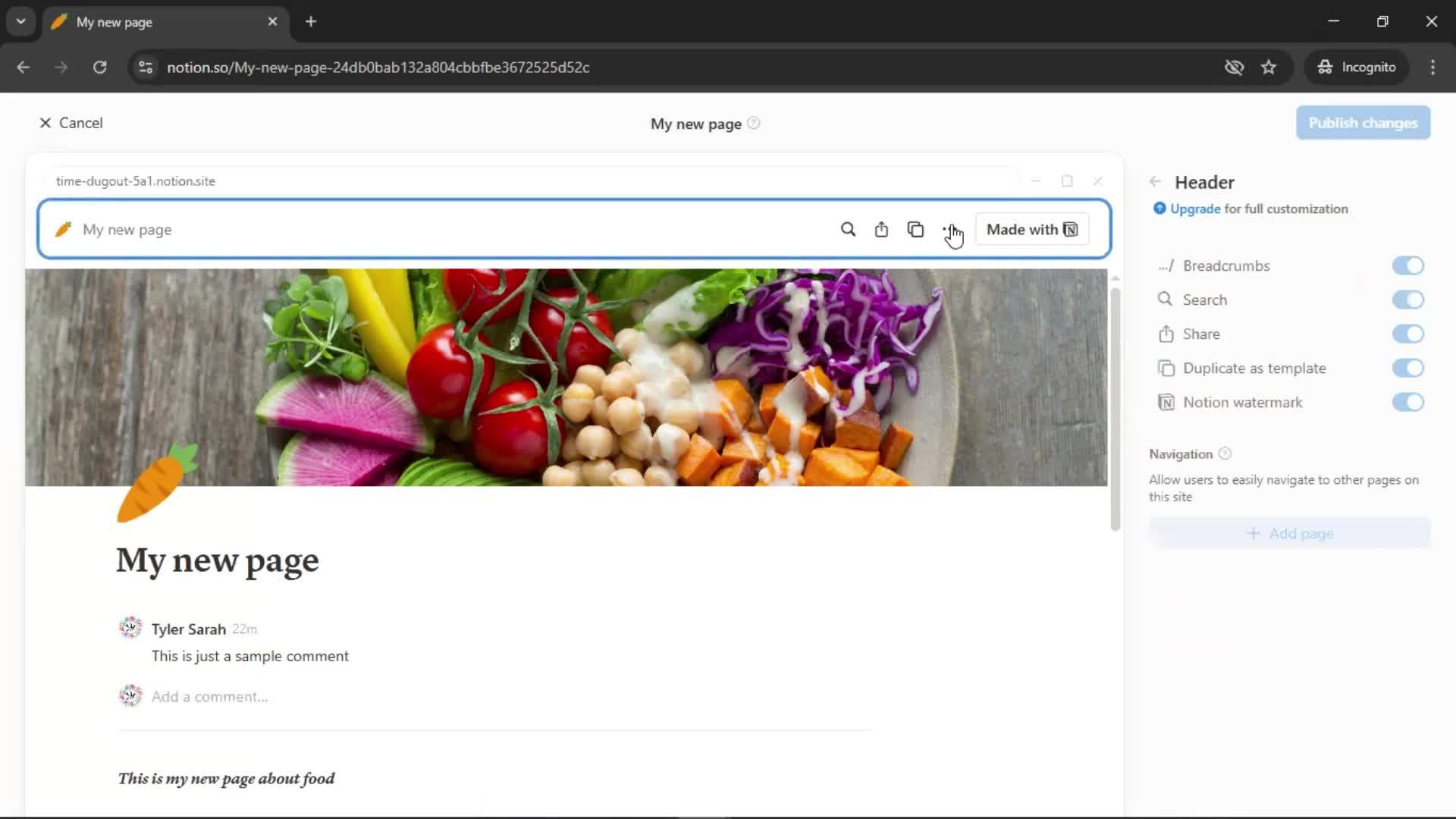 Creating a document screenshot