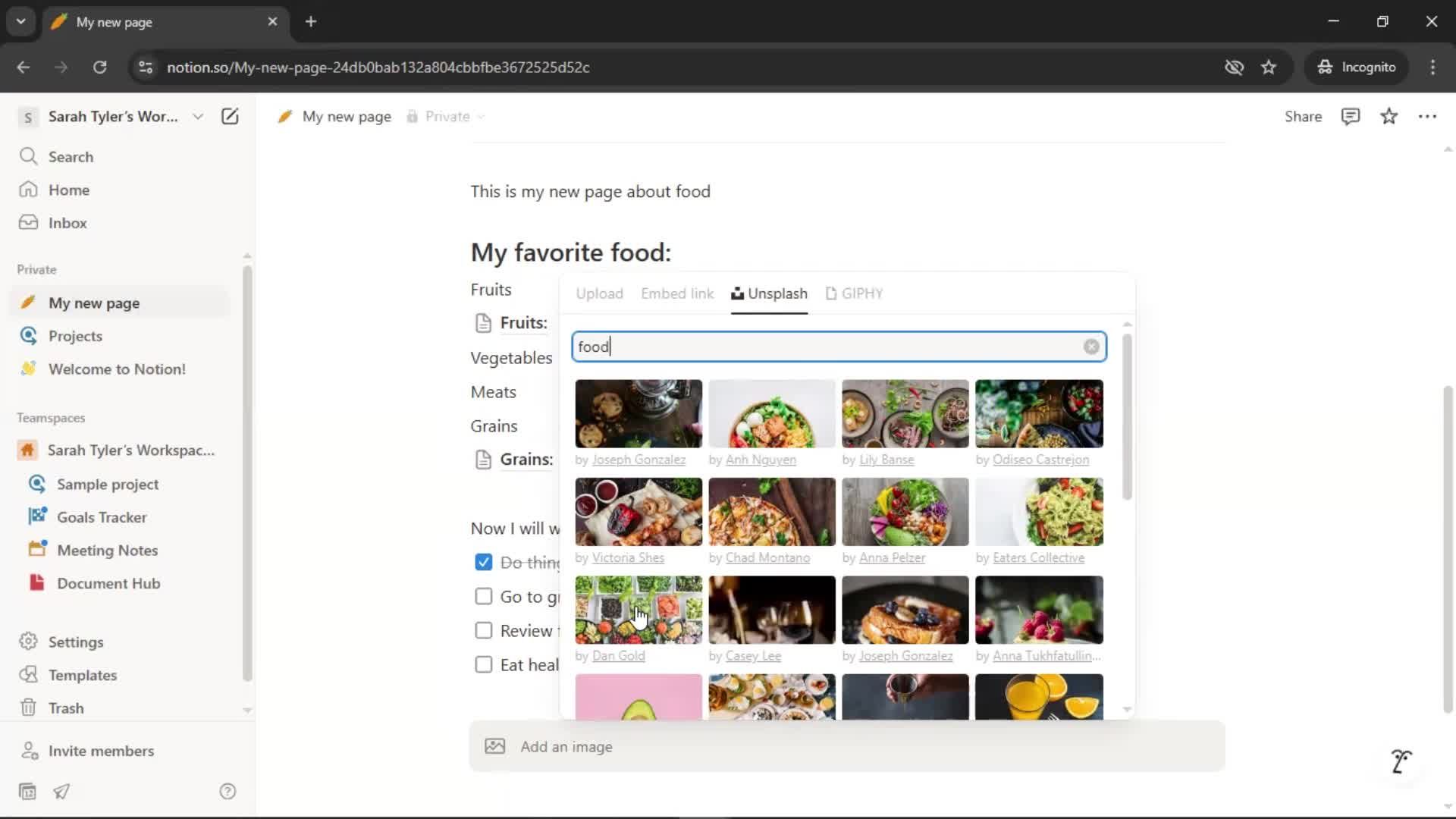 Creating a document screenshot