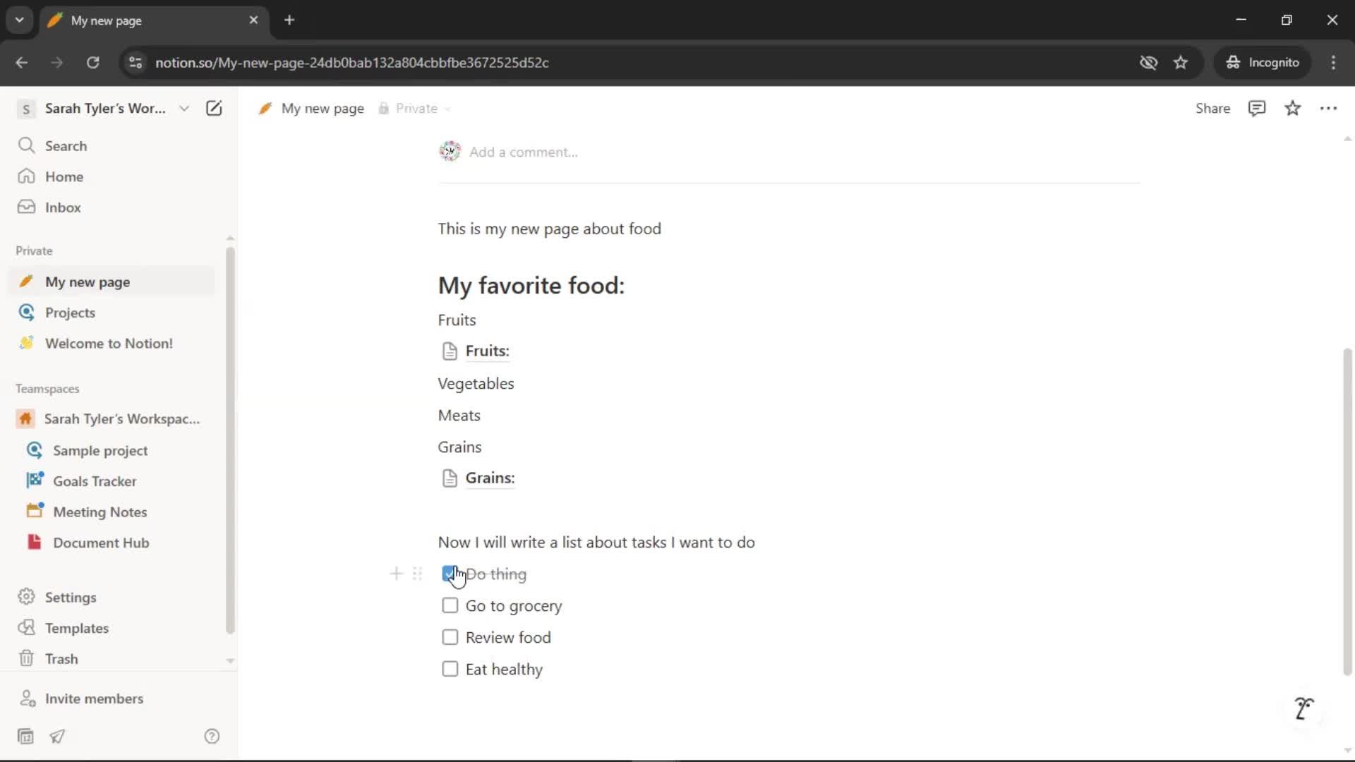 Creating a document screenshot