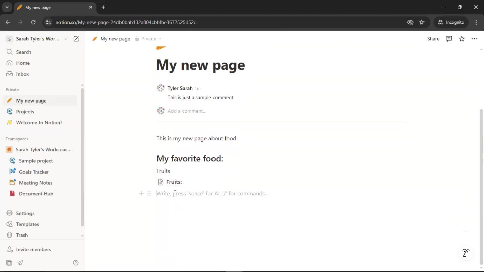 Creating a document screenshot