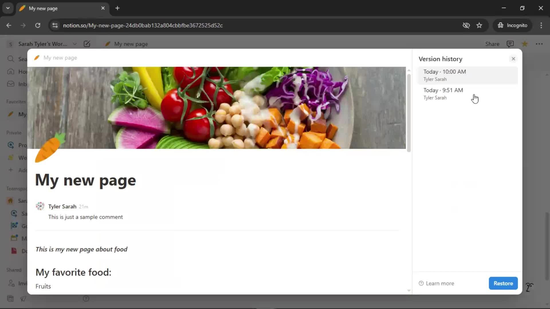 Creating a document screenshot