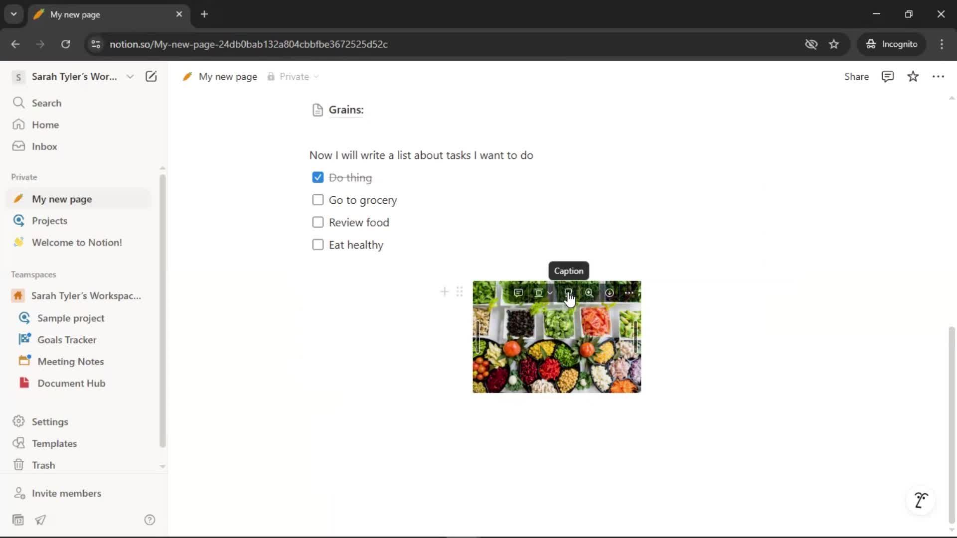 Creating a document screenshot