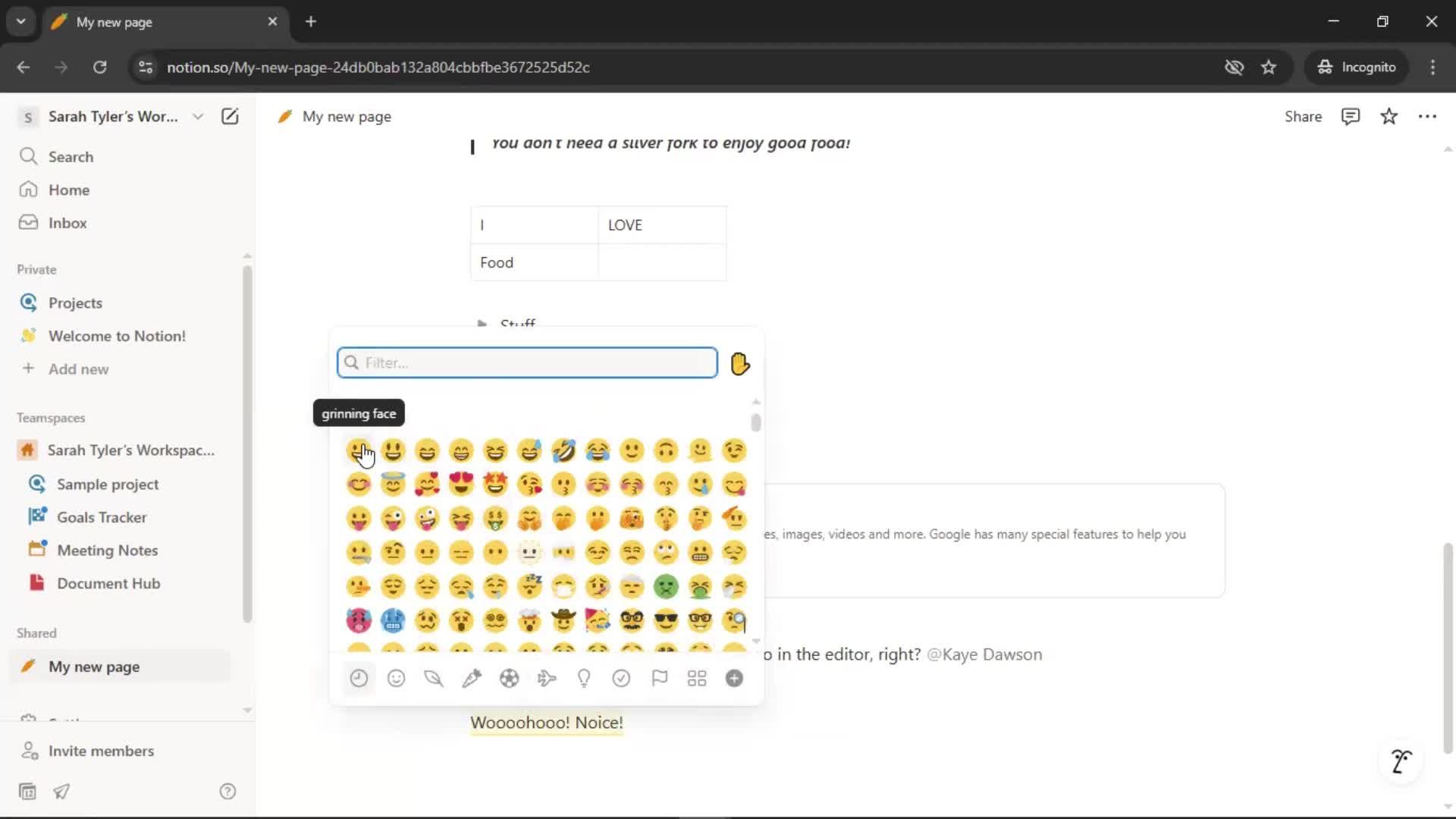 Creating a document screenshot