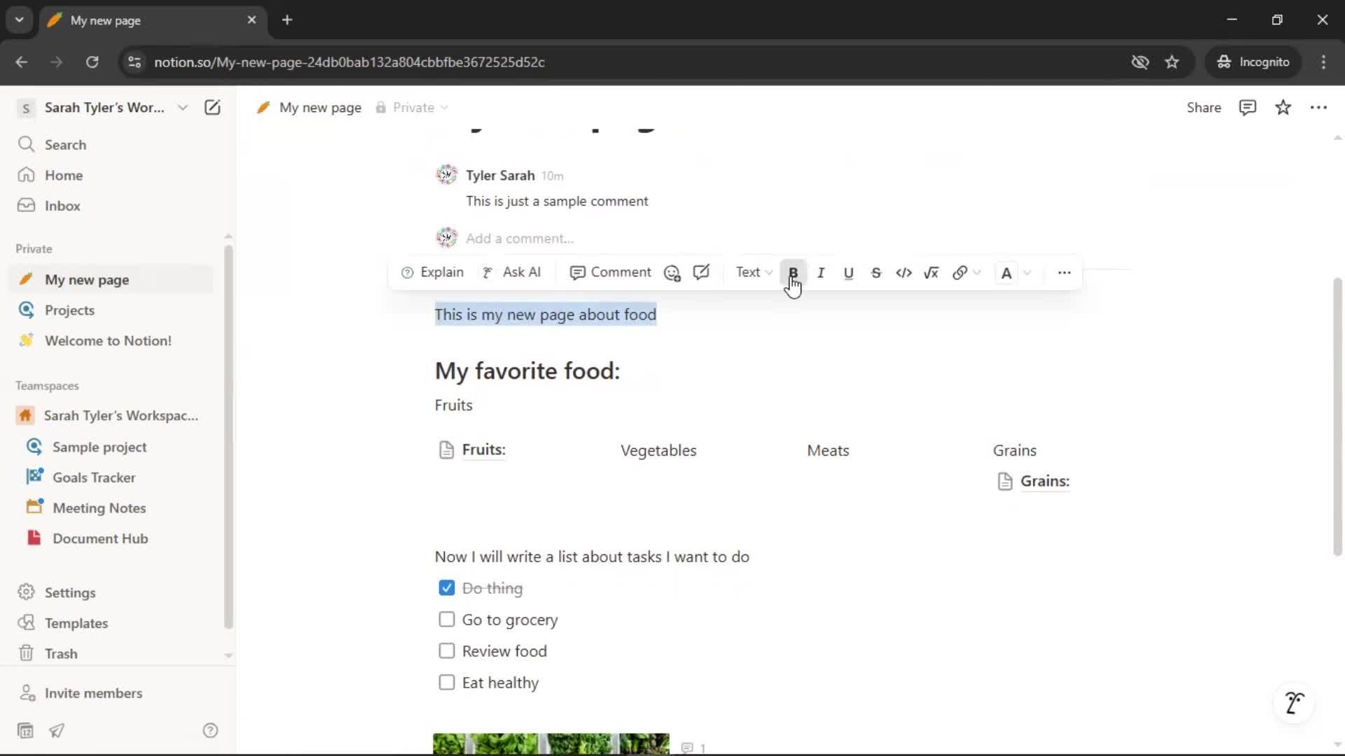 Creating a document screenshot