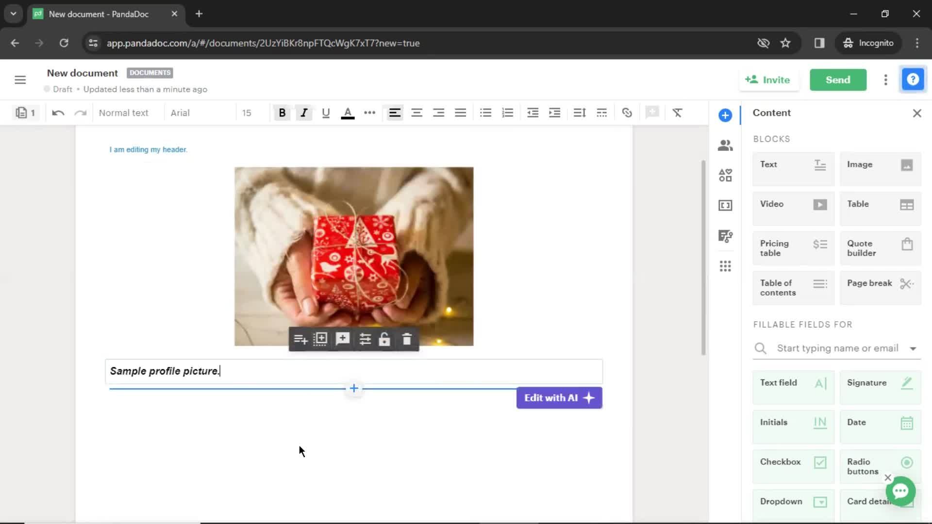 Creating a document on PandaDoc video thumbnail