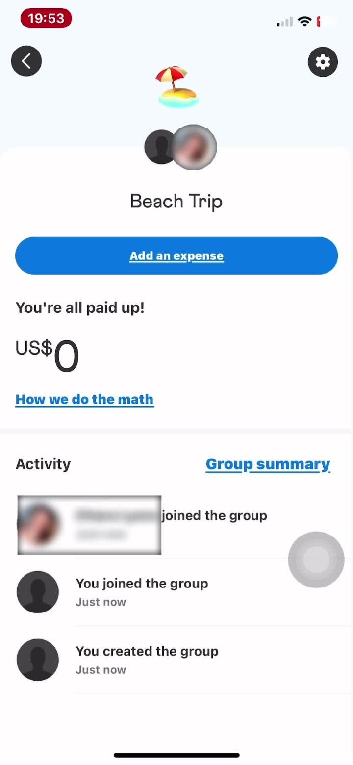 Creating a group screenshot