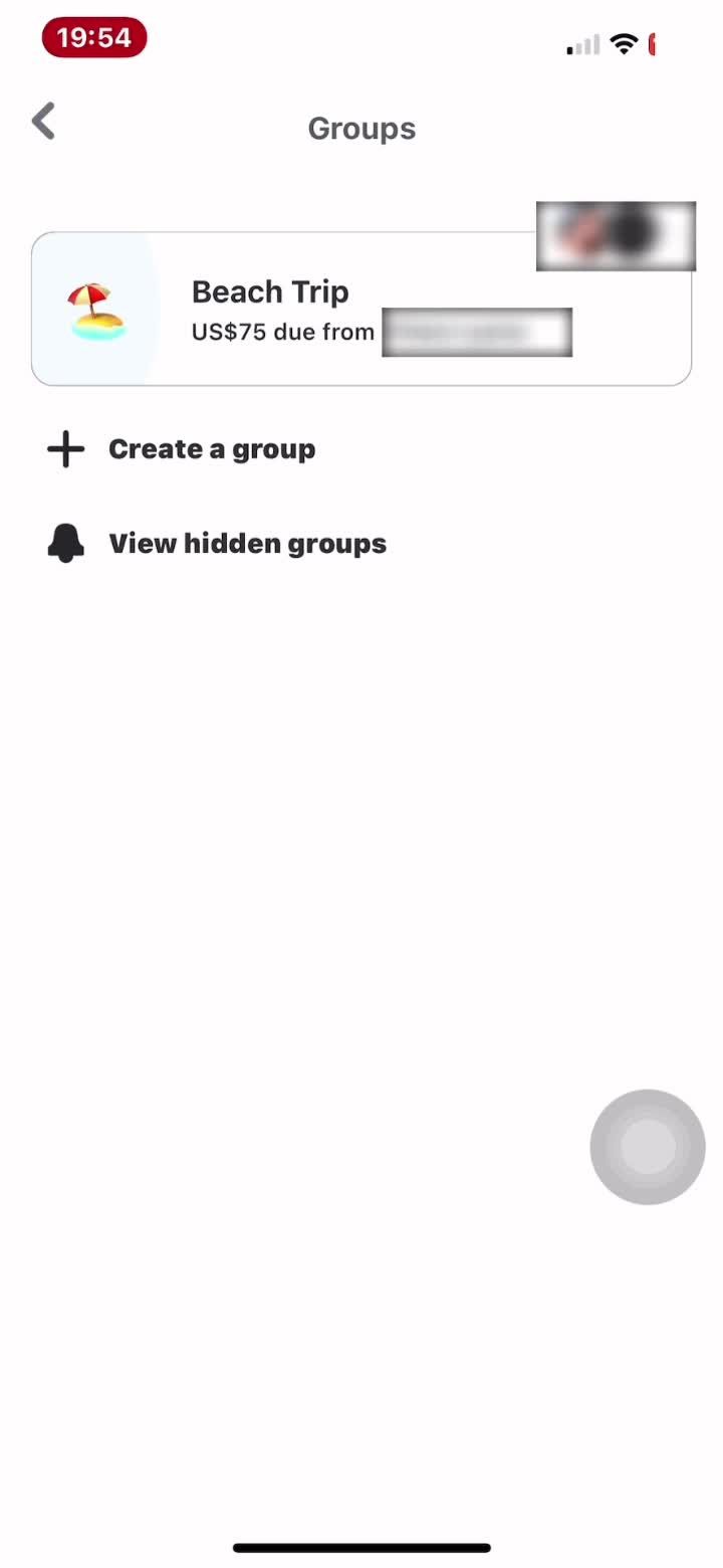 Creating a group screenshot