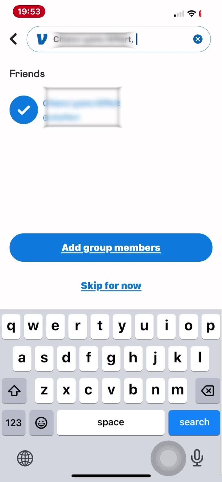 Creating a group on Venmo video thumbnail