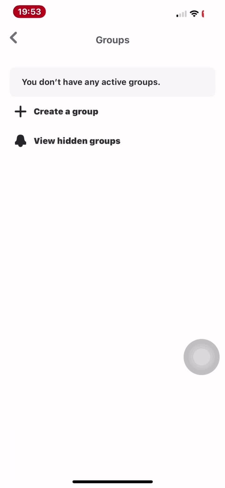 Creating a group screenshot