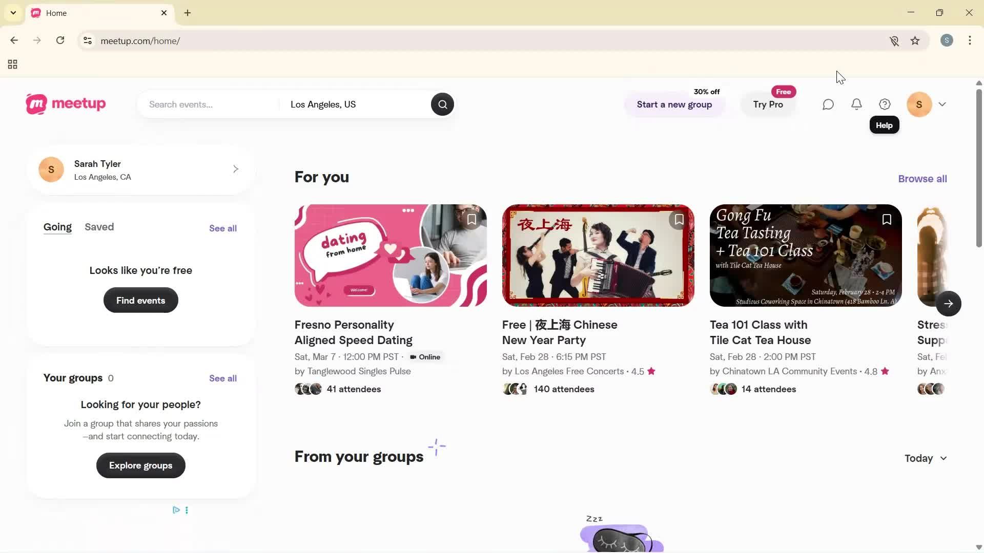 Creating a group on Meetup video thumbnail