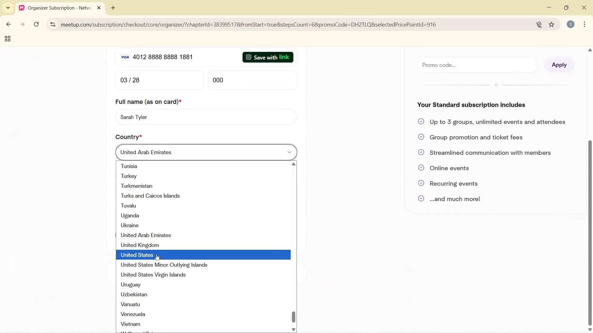 Creating a group screenshot