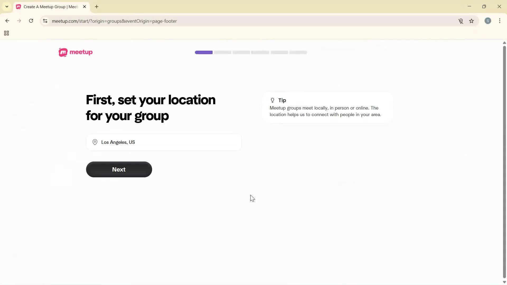 Creating a group on Meetup video thumbnail