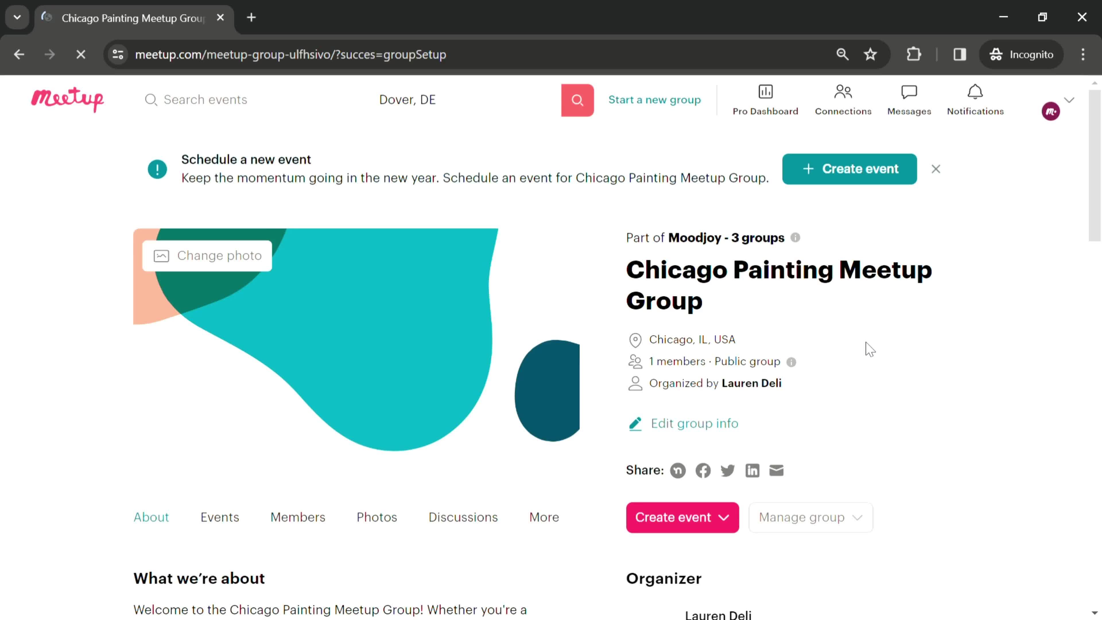 Creating a group on Meetup video thumbnail