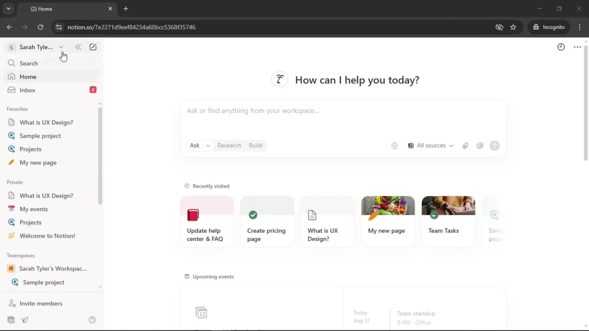 Creating a group screenshot