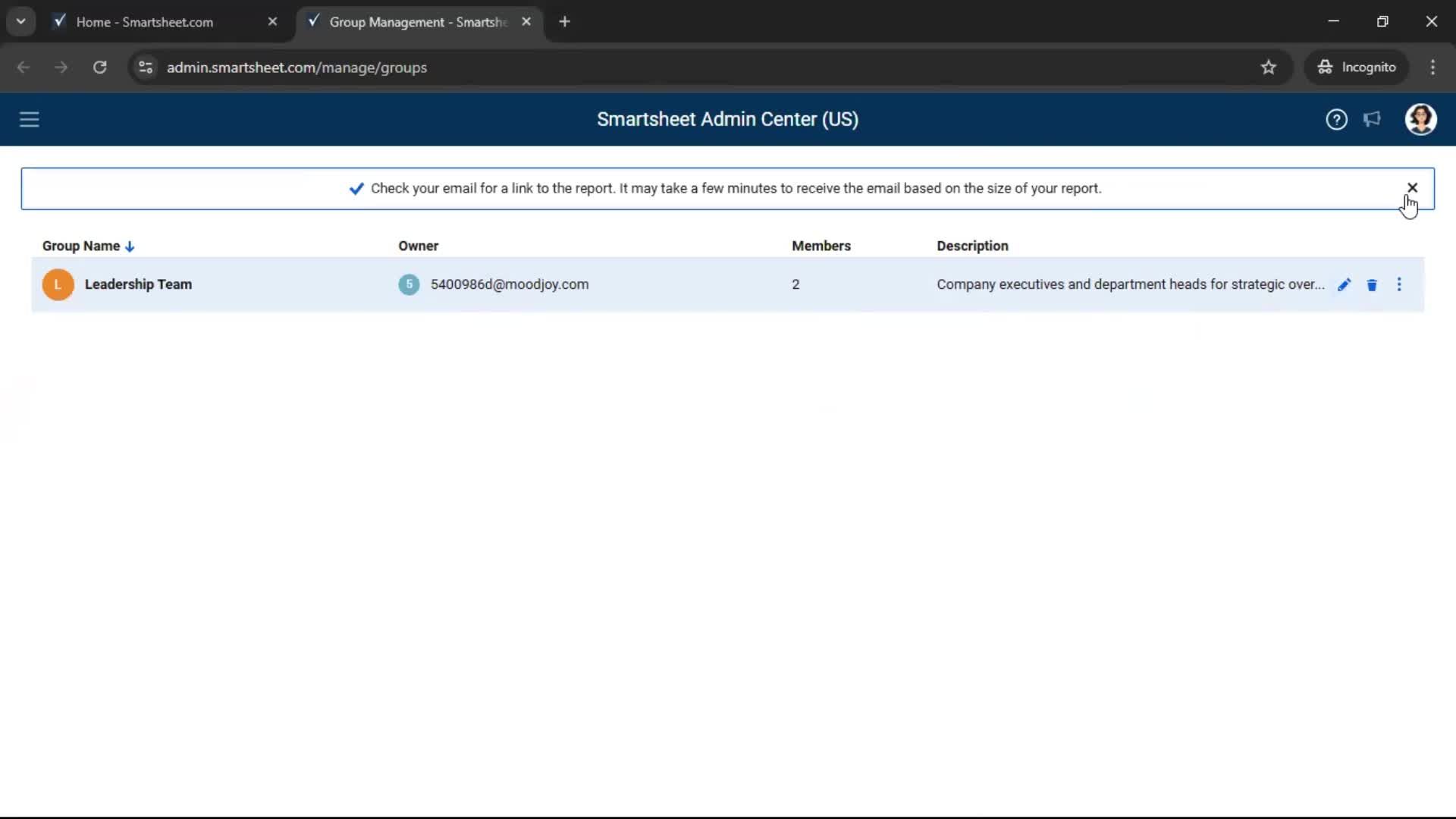 Creating a group screenshot