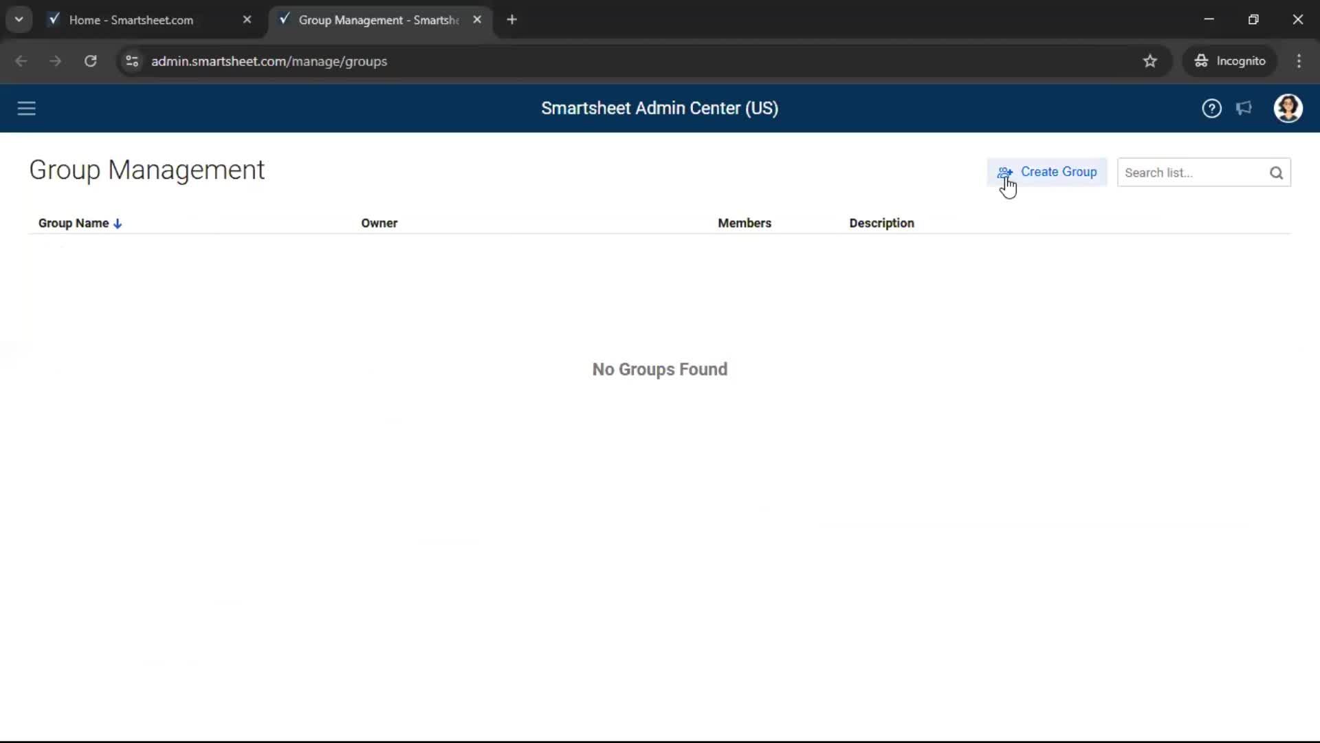Creating a group screenshot