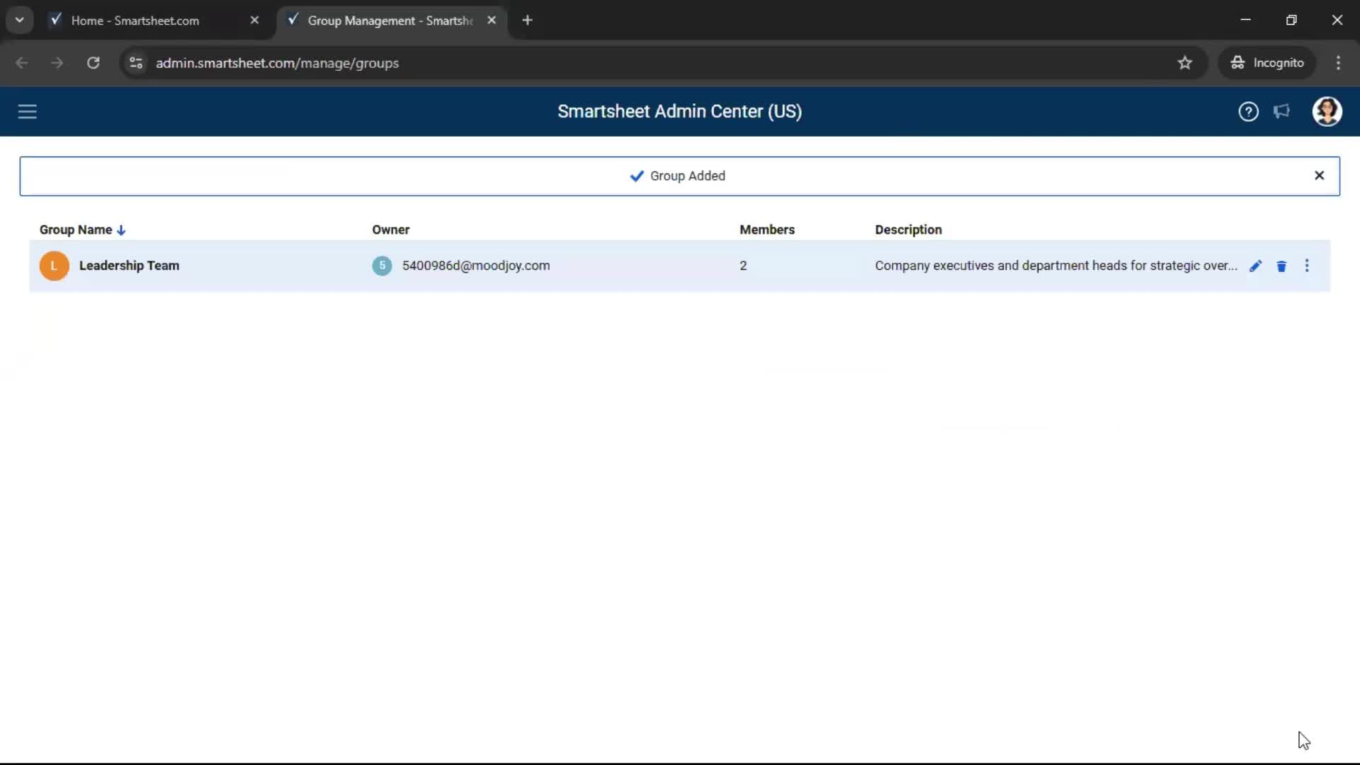 Creating a group screenshot