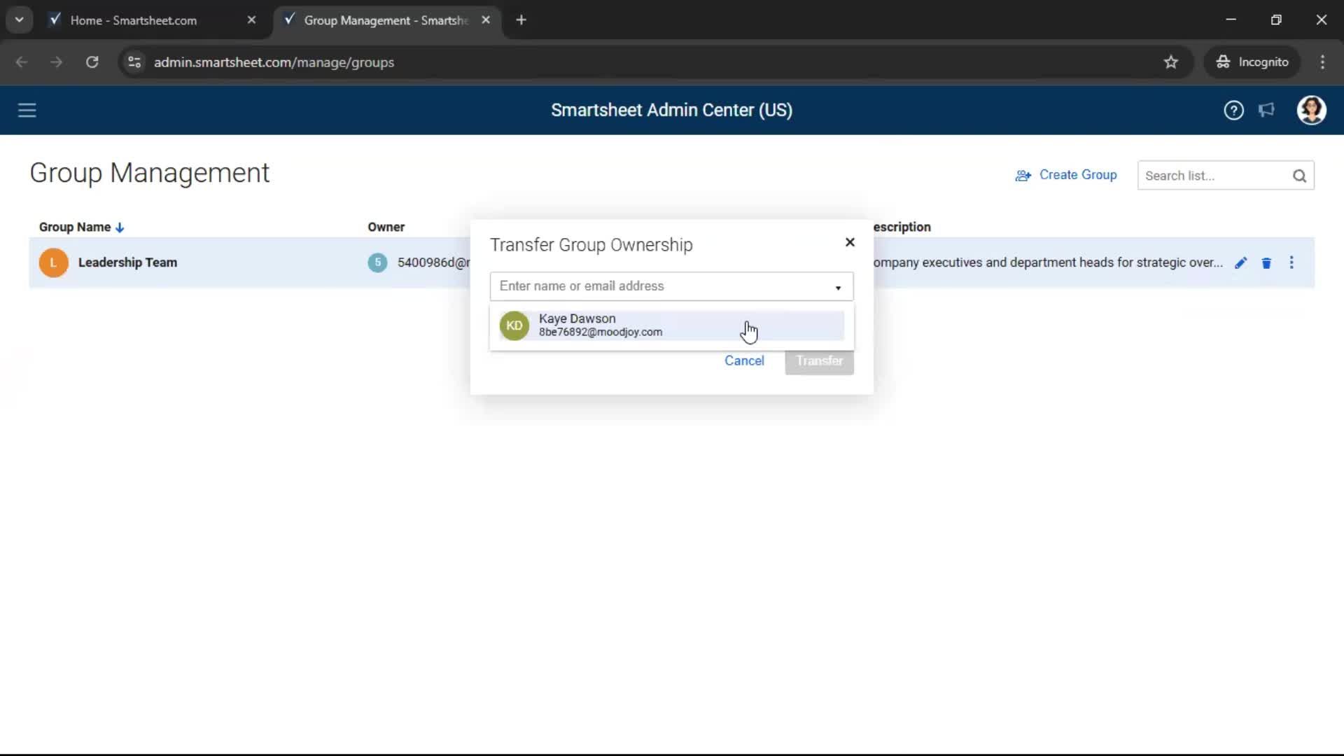 Creating a group screenshot