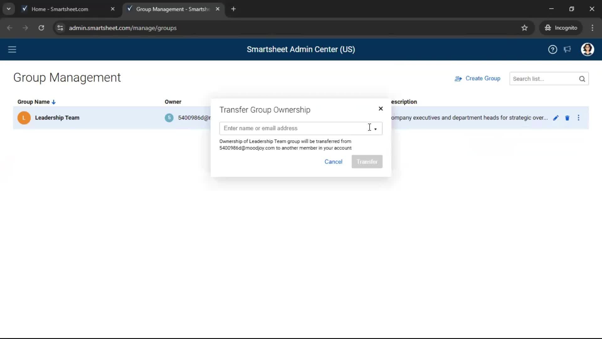 Creating a group screenshot
