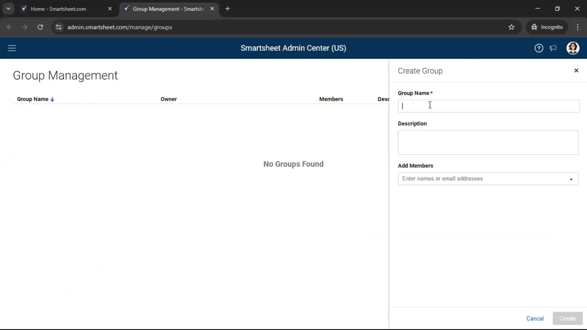 Creating a group screenshot