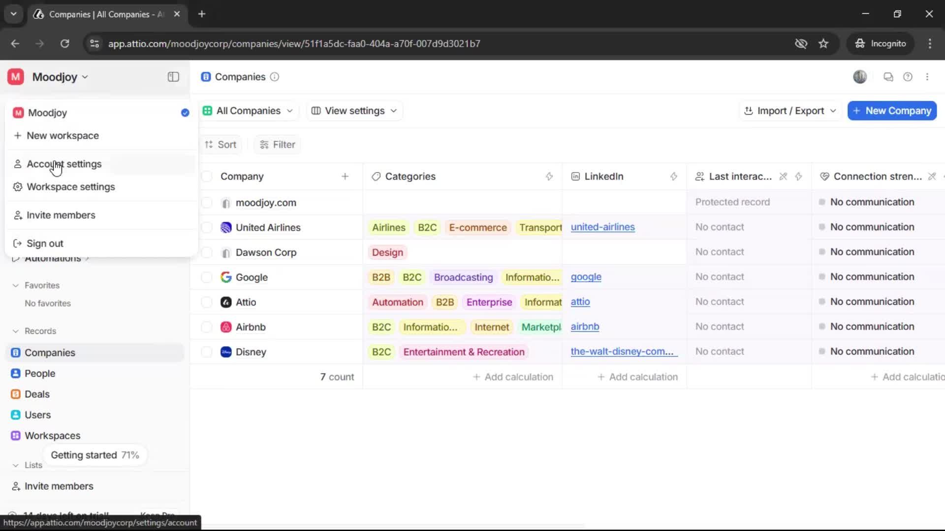 Creating a list on Attio video thumbnail