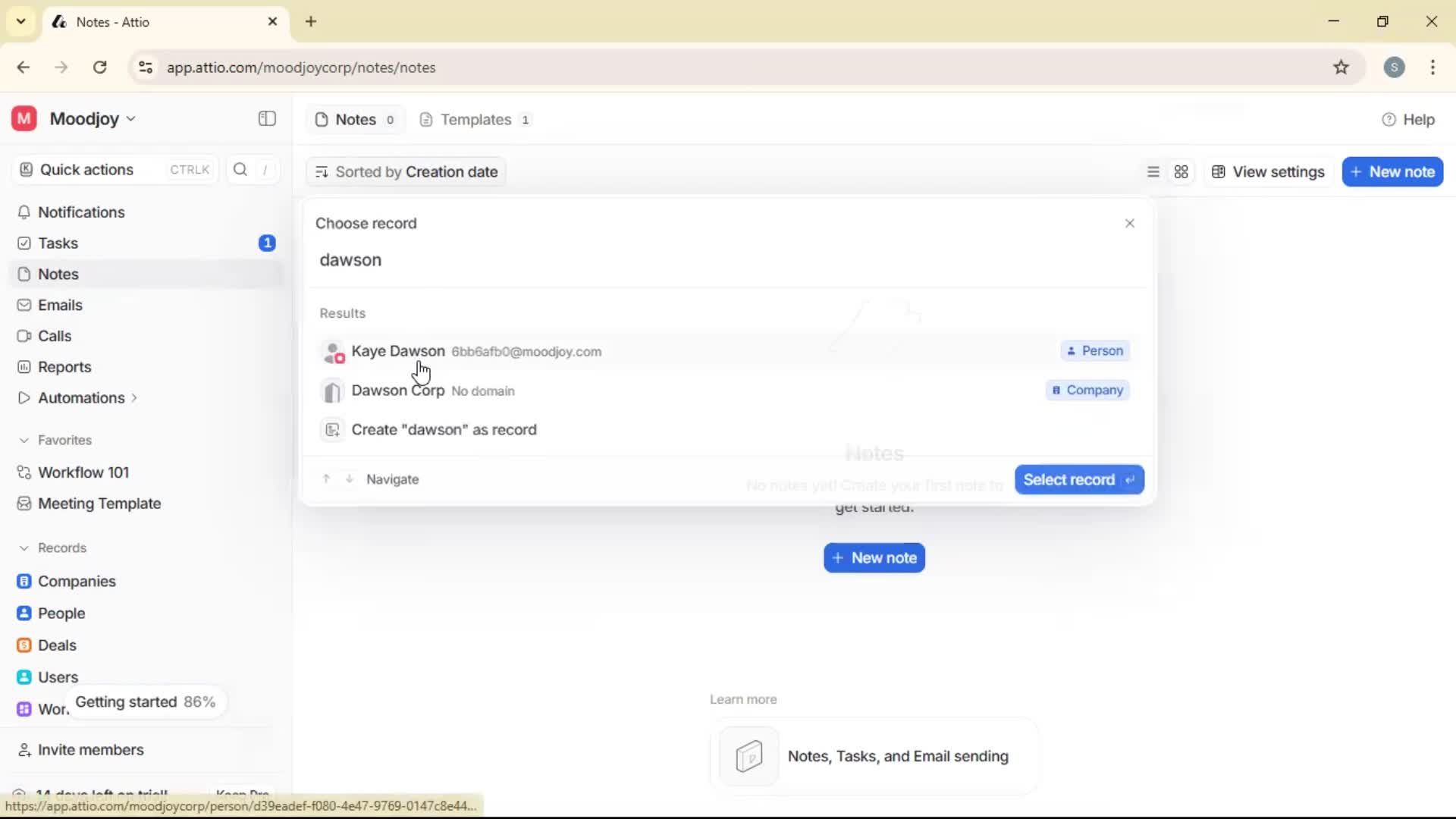 Creating a note on Attio video thumbnail