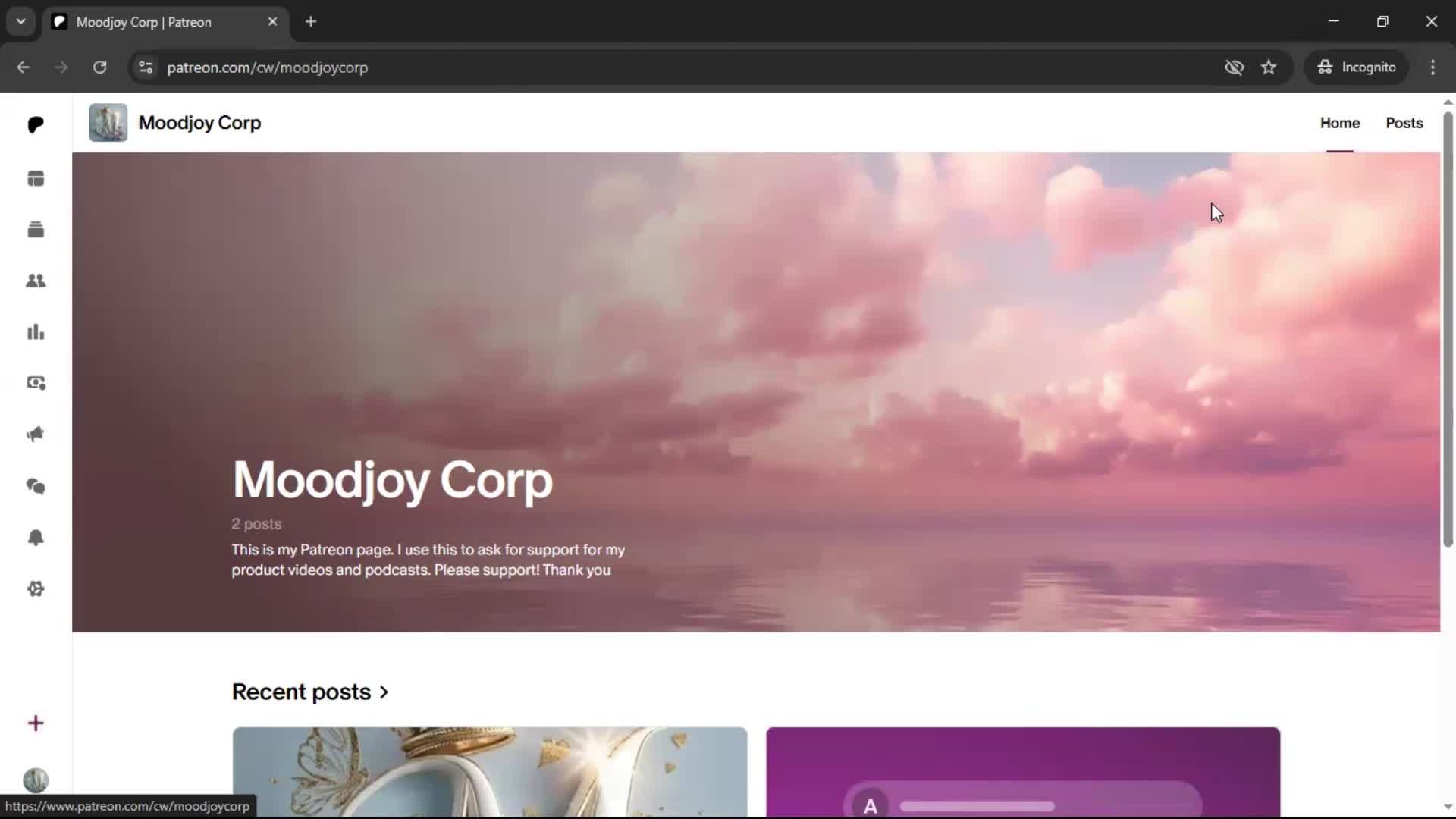 Creating a post on Patreon video thumbnail