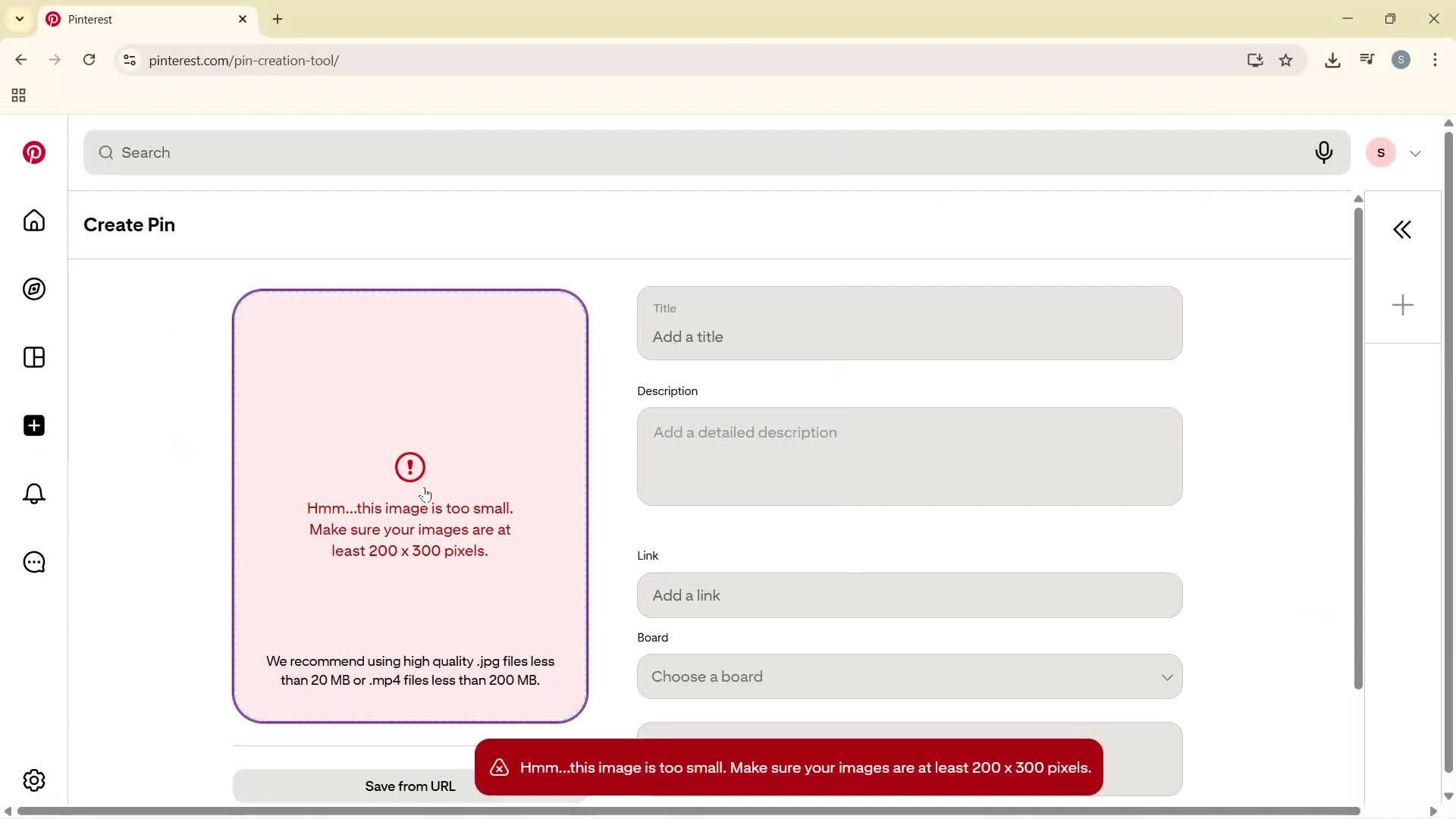 Creating a post screenshot