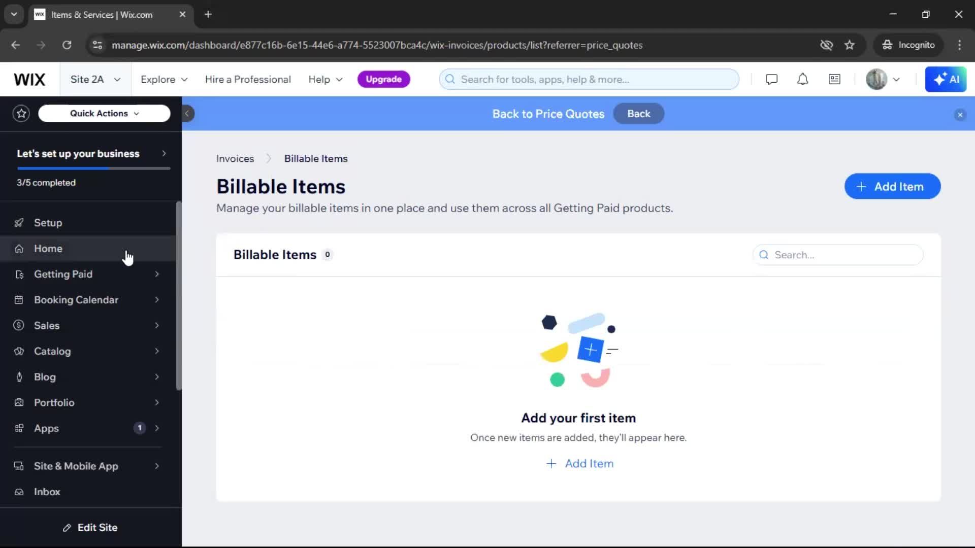 Creating a quote screenshot