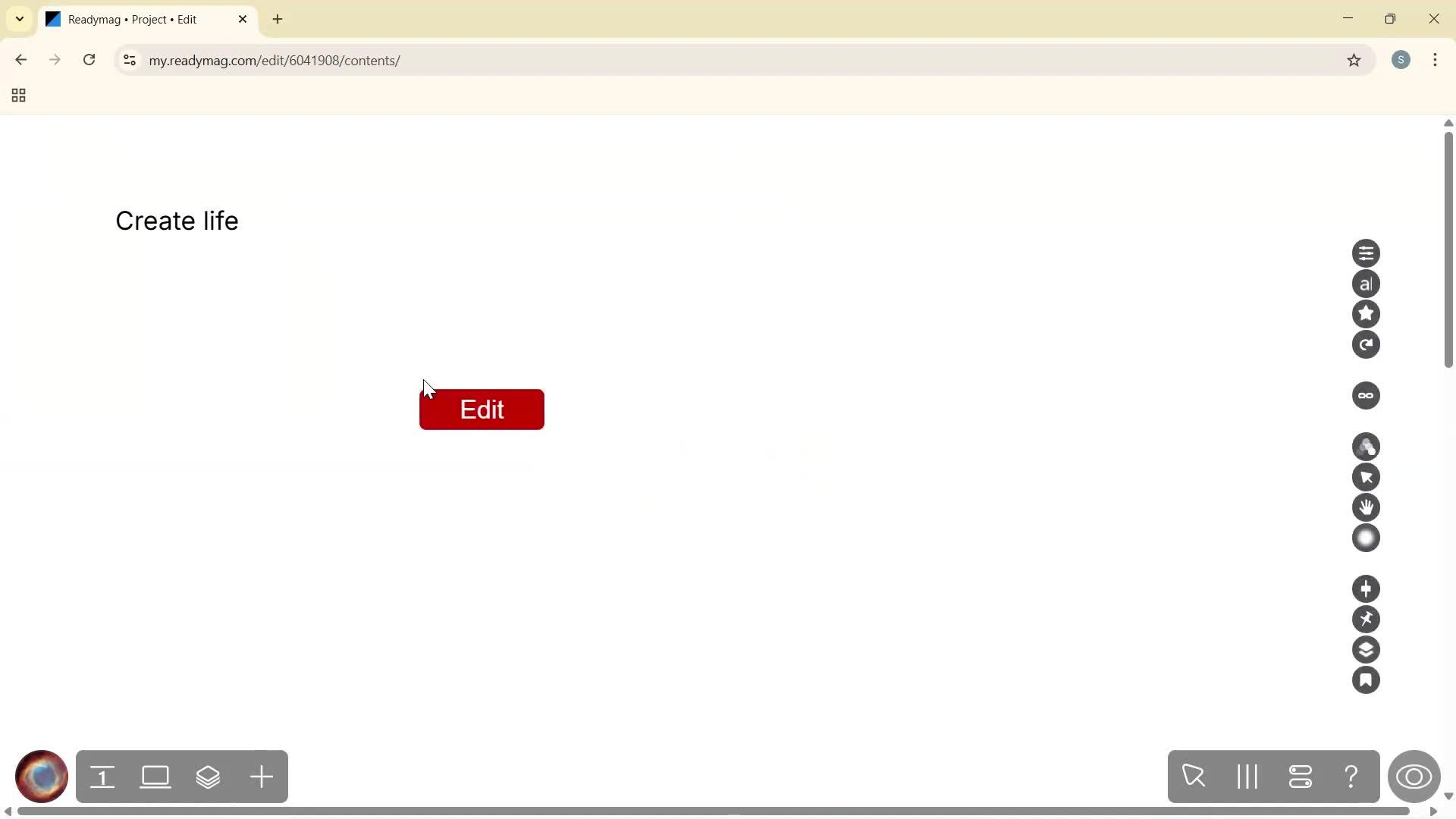 Creating a project screenshot