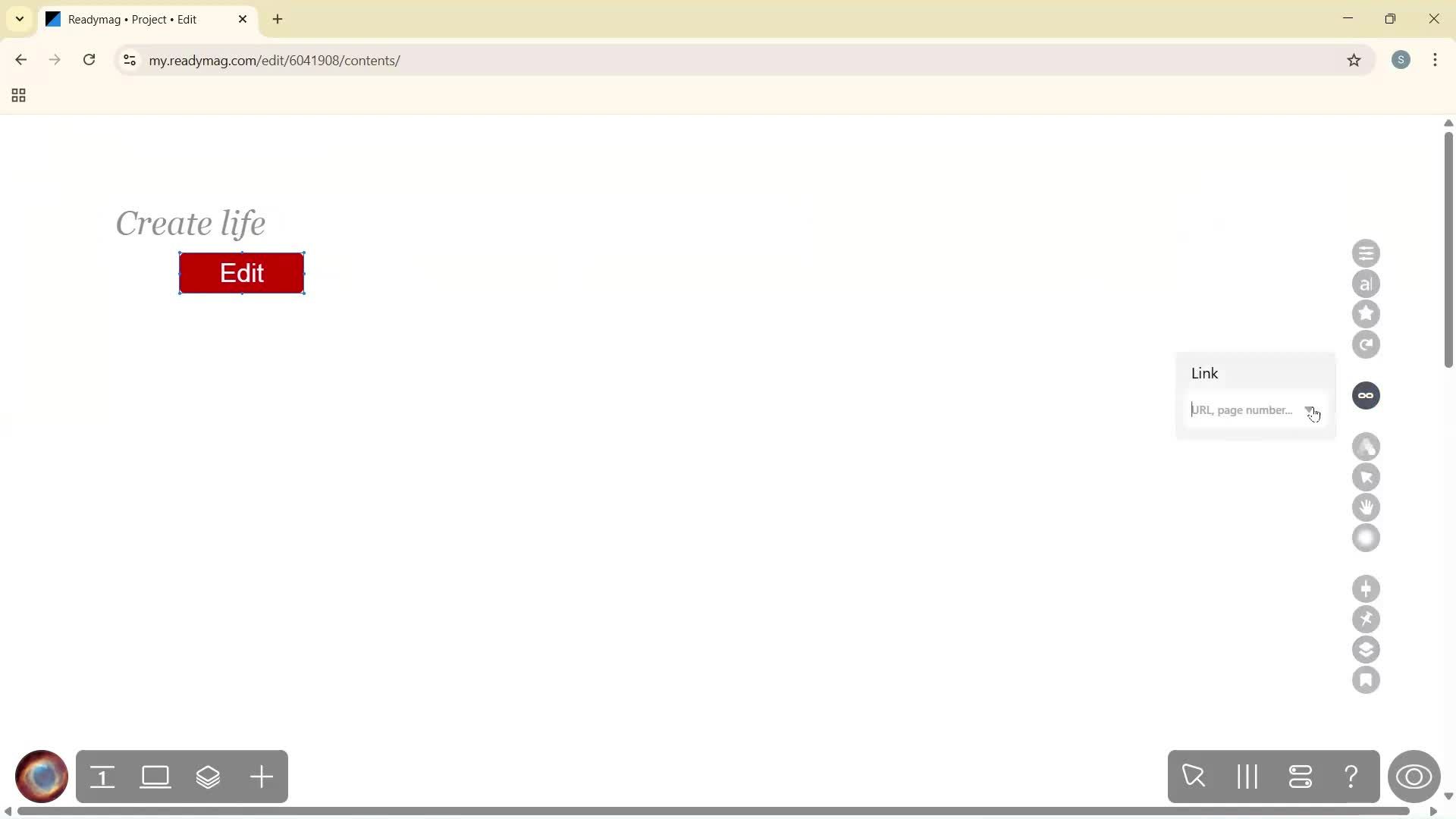 Creating a project screenshot