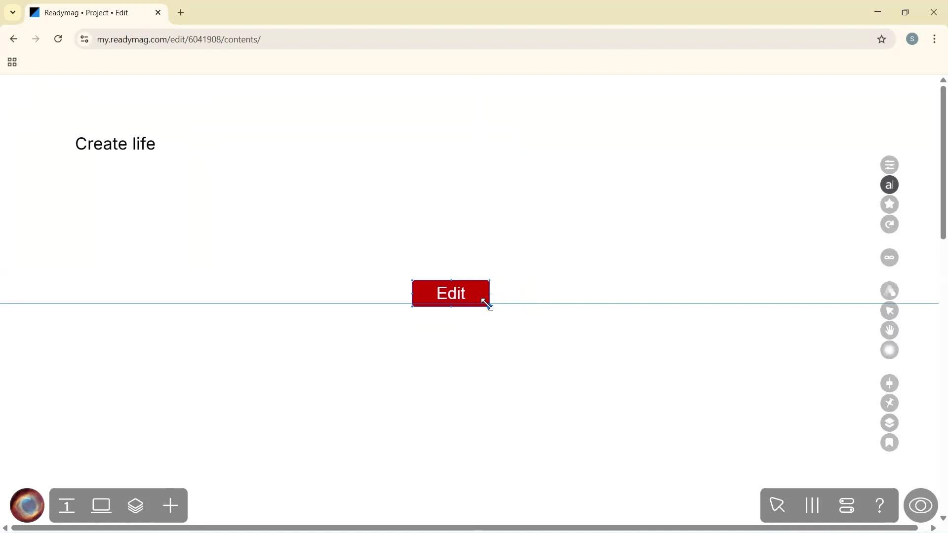 Creating a project screenshot