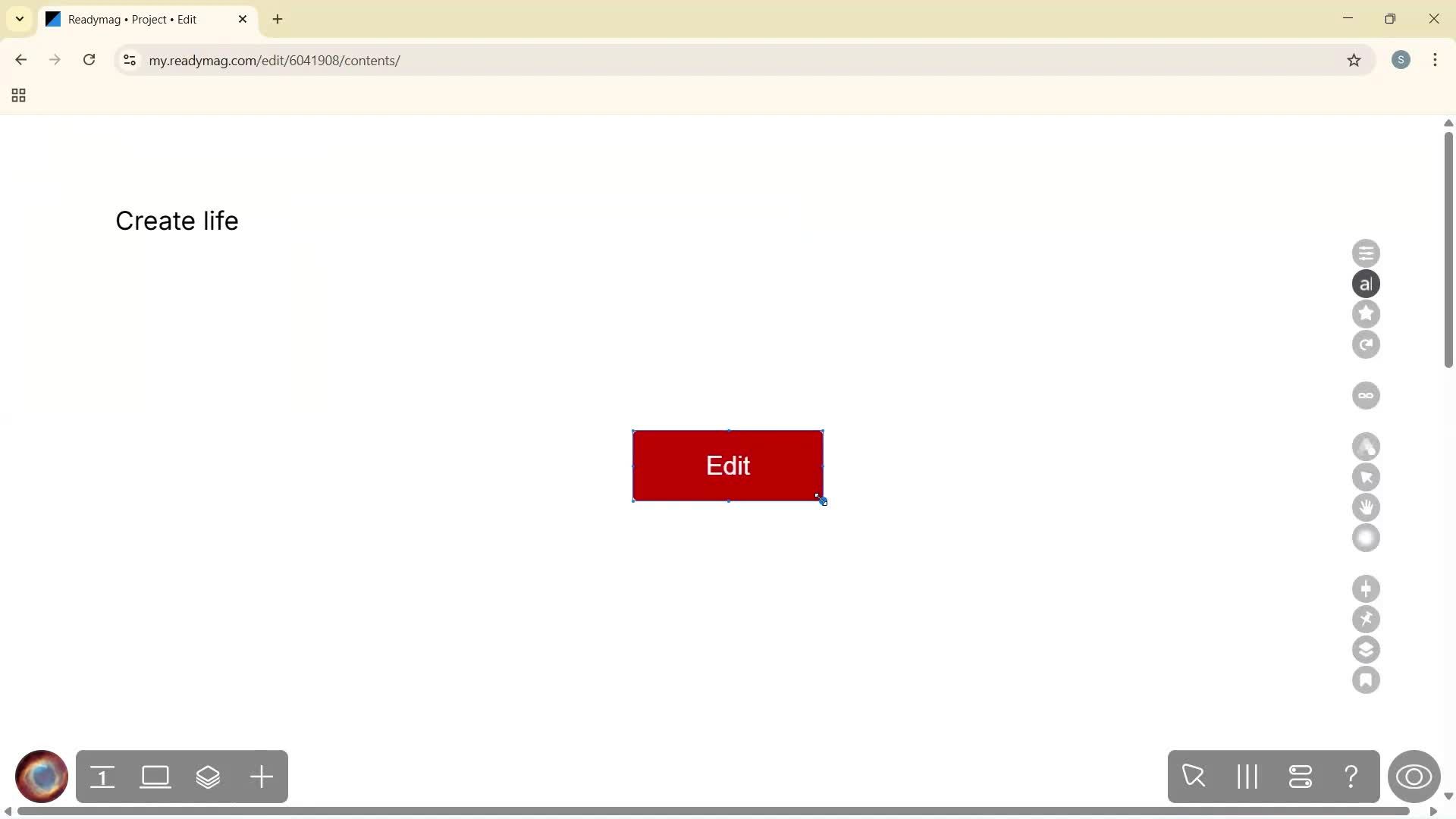 Creating a project screenshot