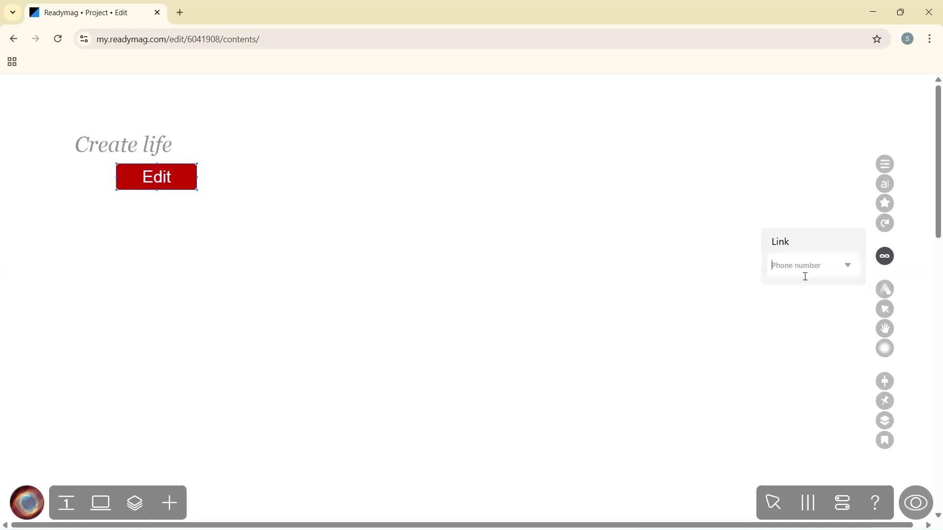 Creating a project screenshot