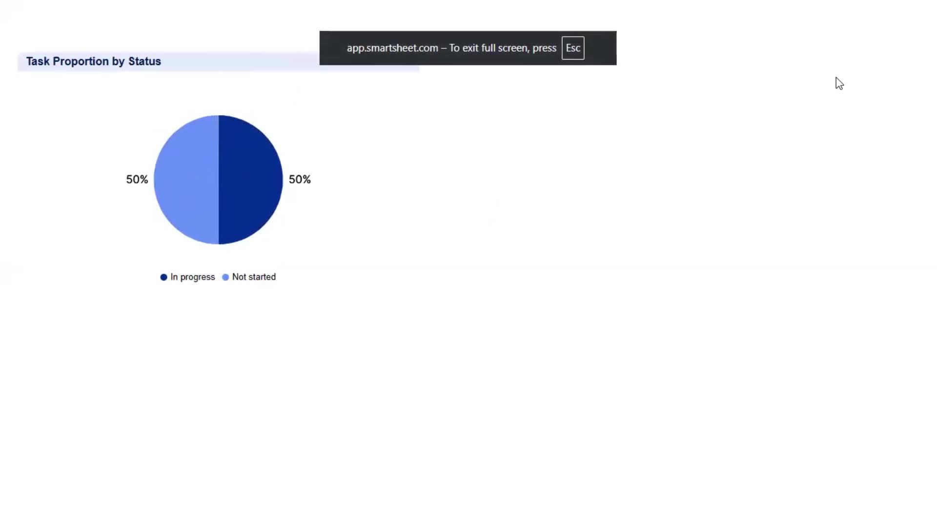 Creating a project screenshot