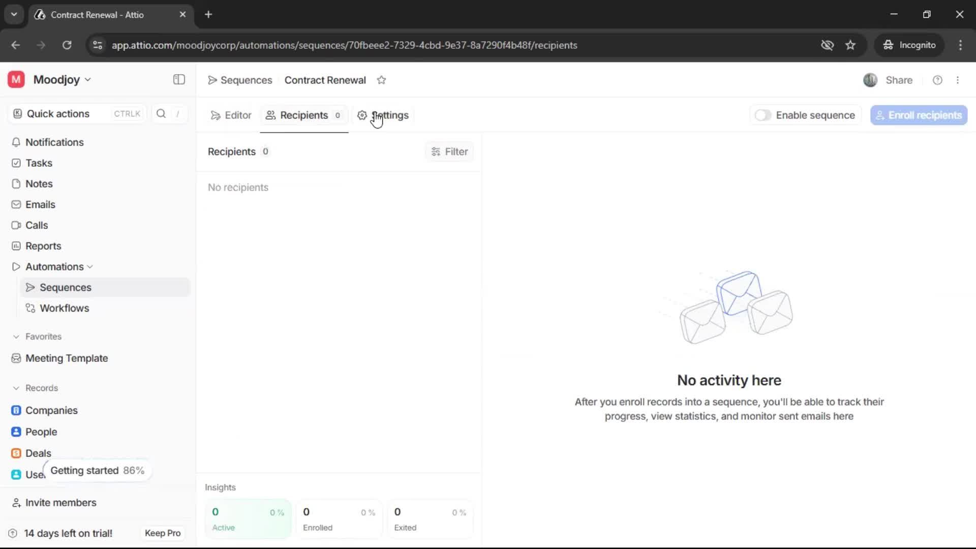 Creating a sequence screenshot