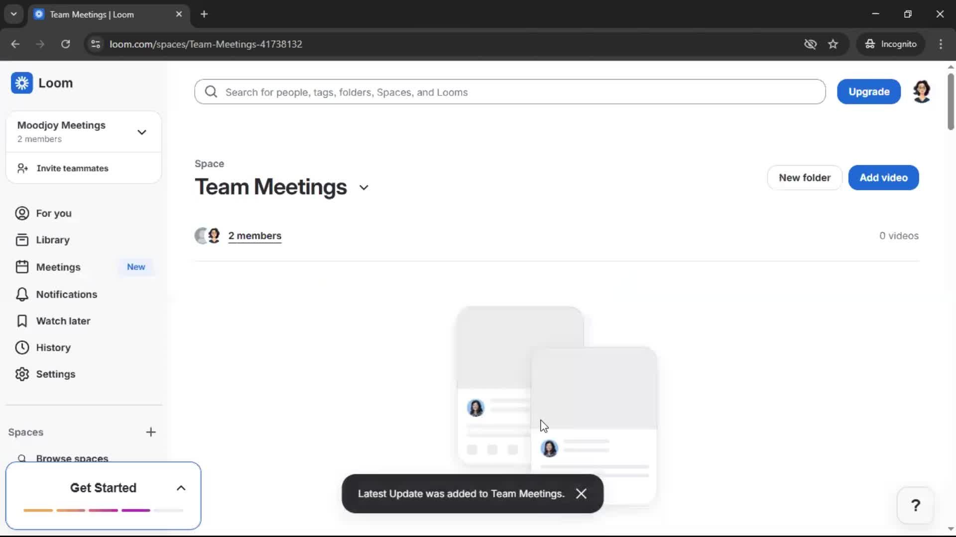 Creating a workspace screenshot
