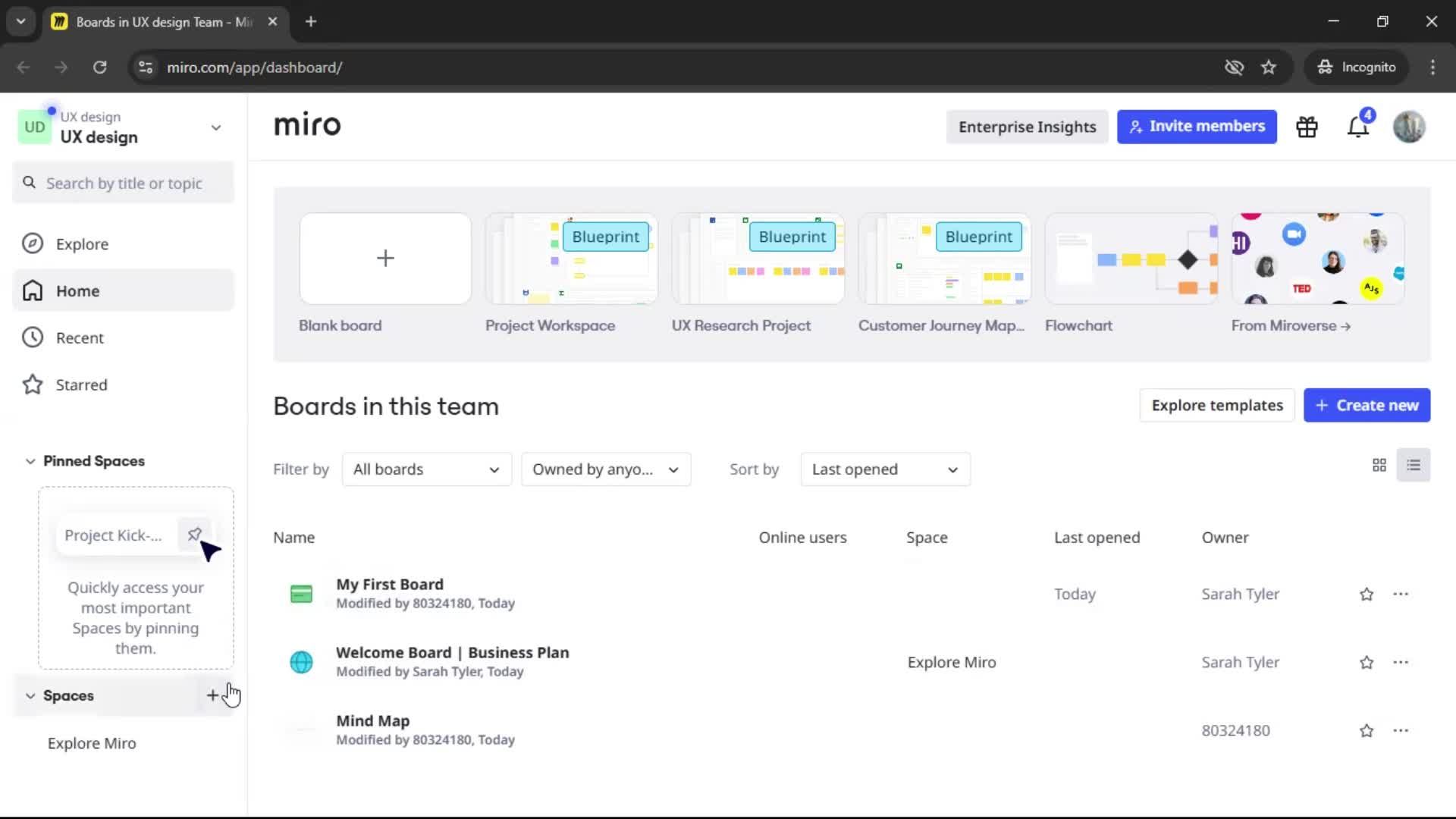Creating a workspace screenshot