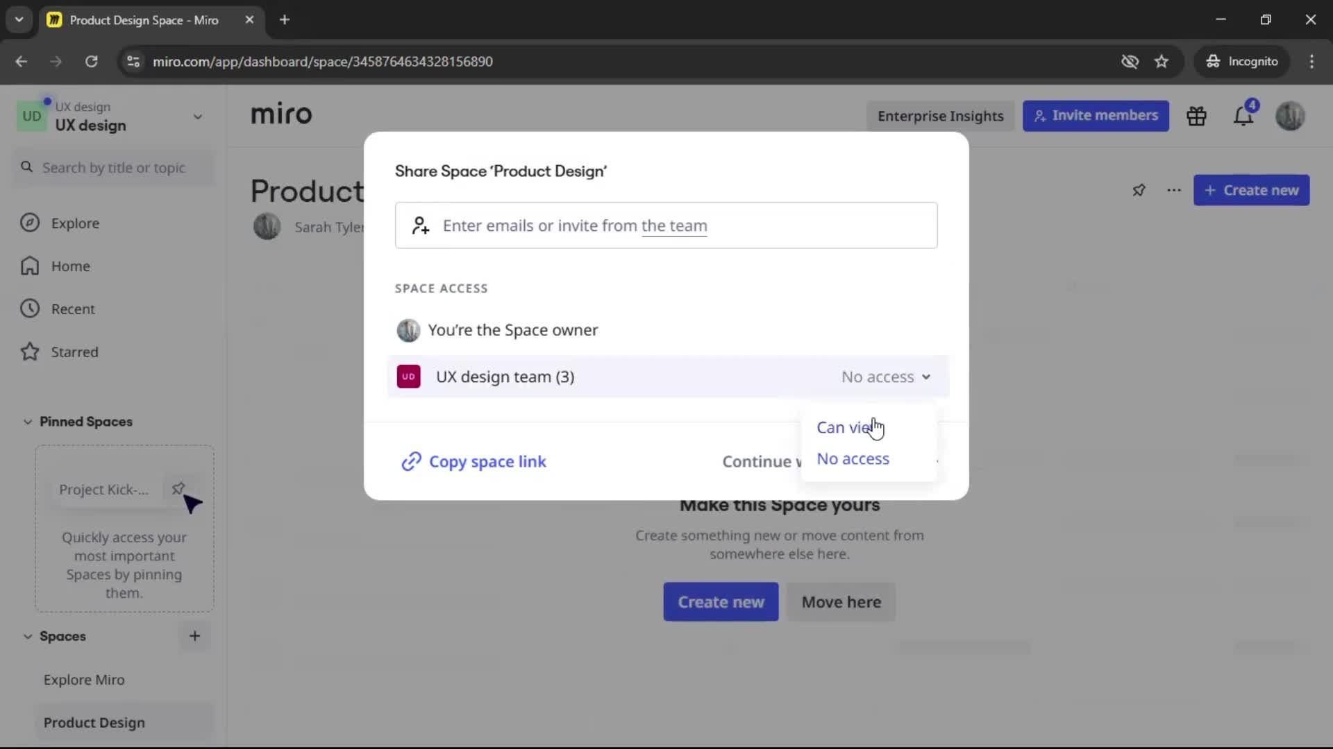 Creating a workspace screenshot
