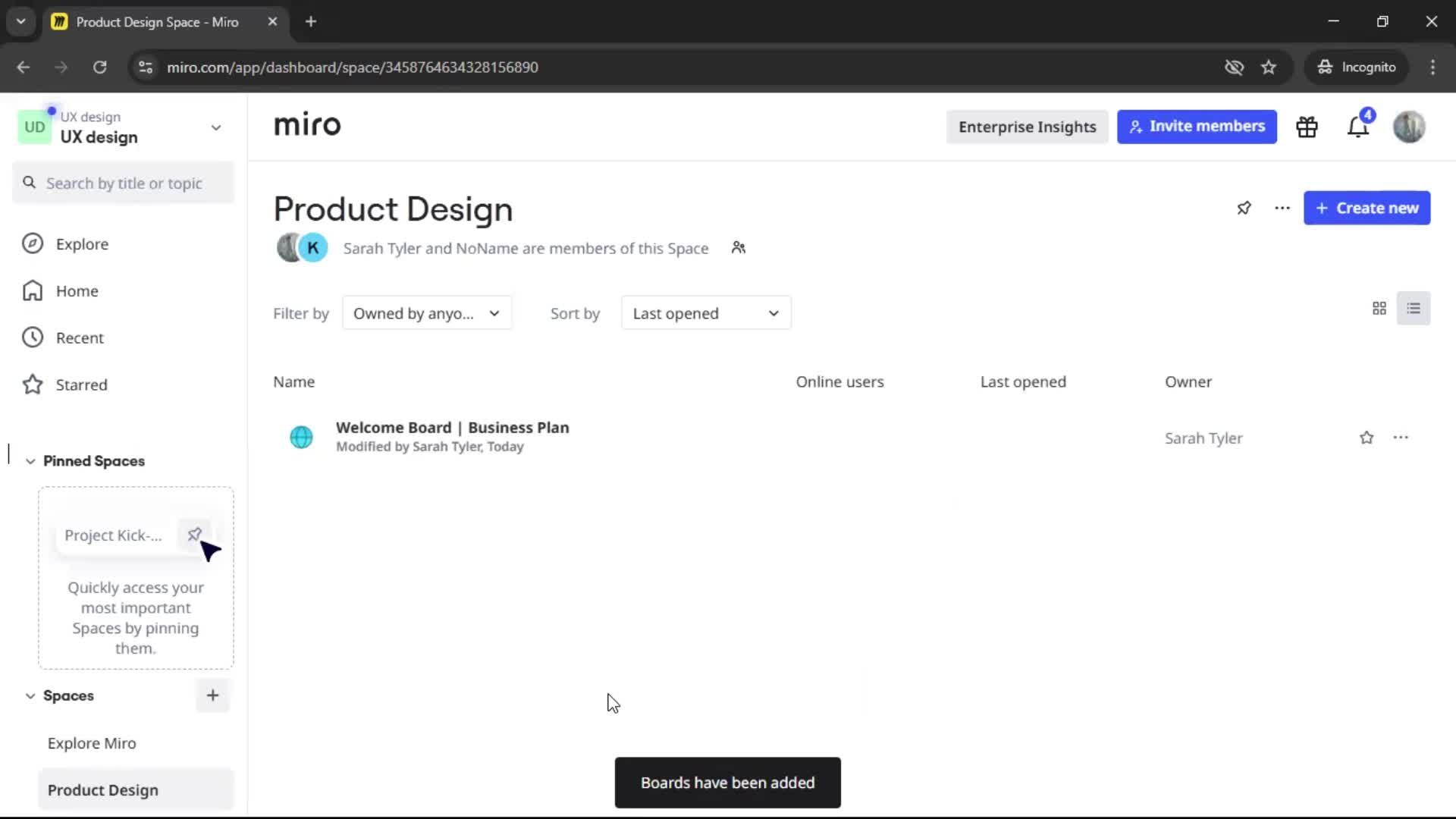 Creating a workspace screenshot