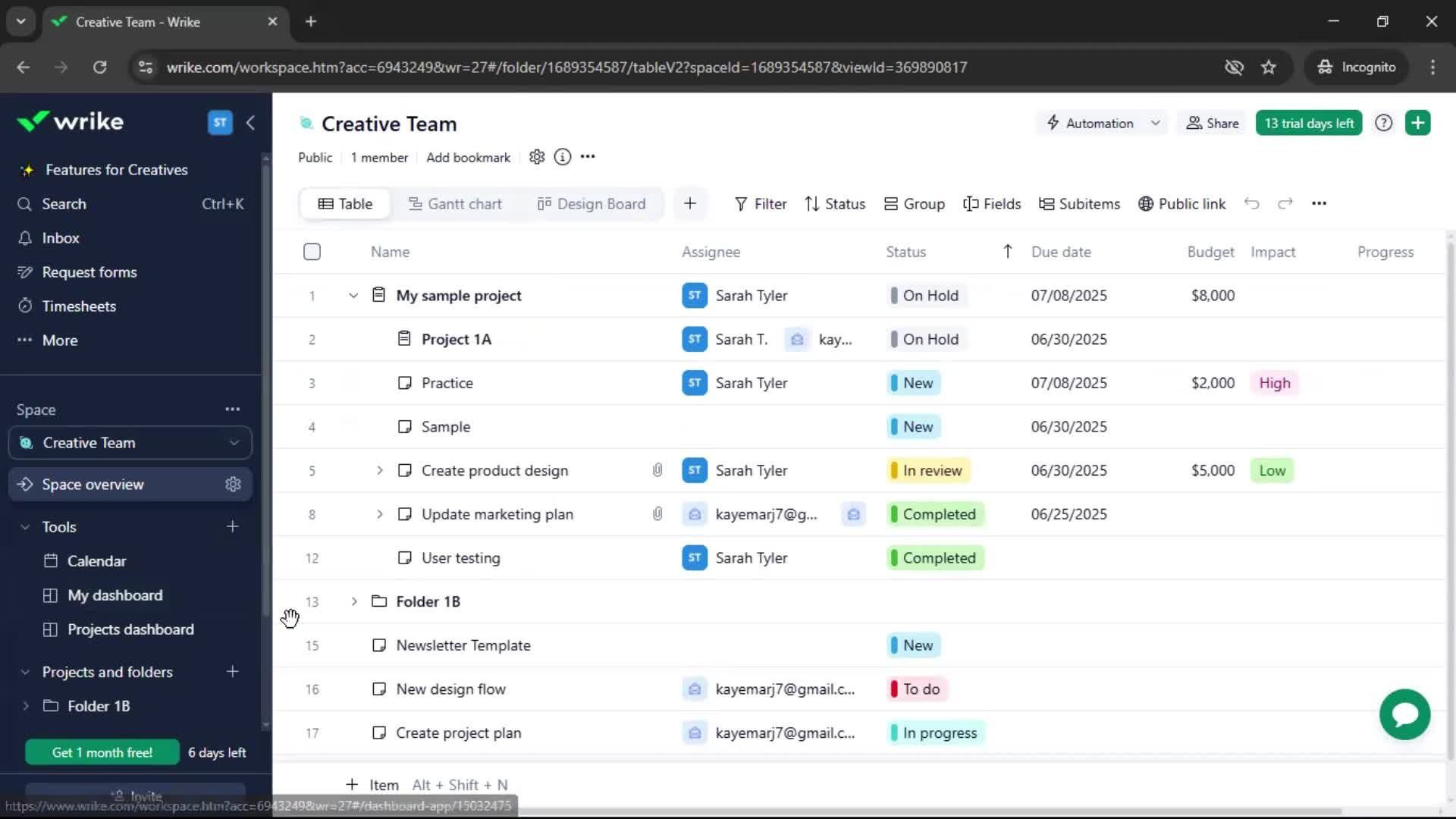 Creating a workspace screenshot
