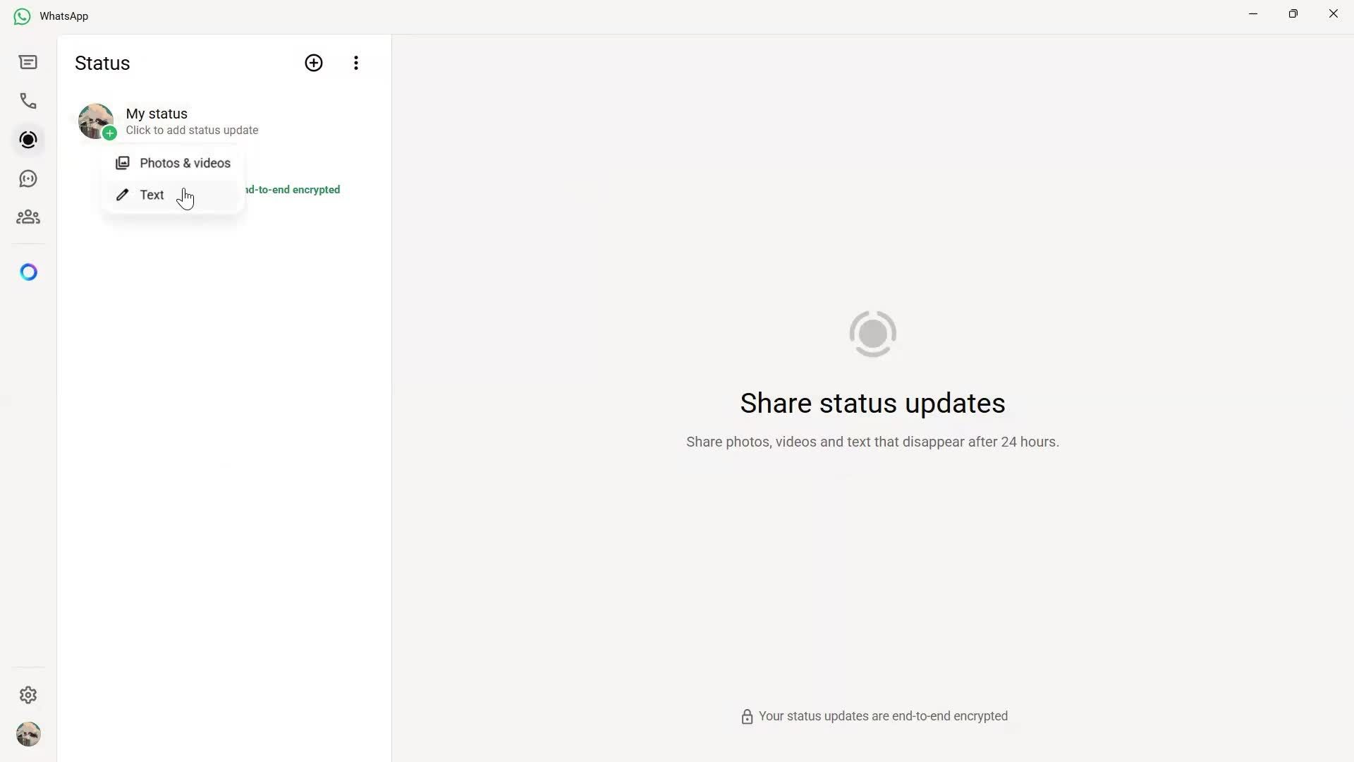 Creating a story screenshot