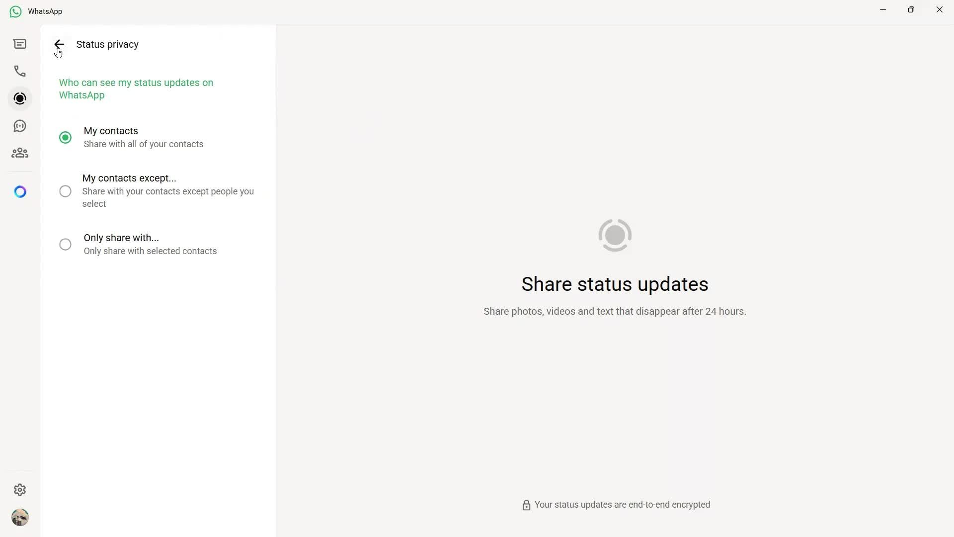 Creating a story screenshot