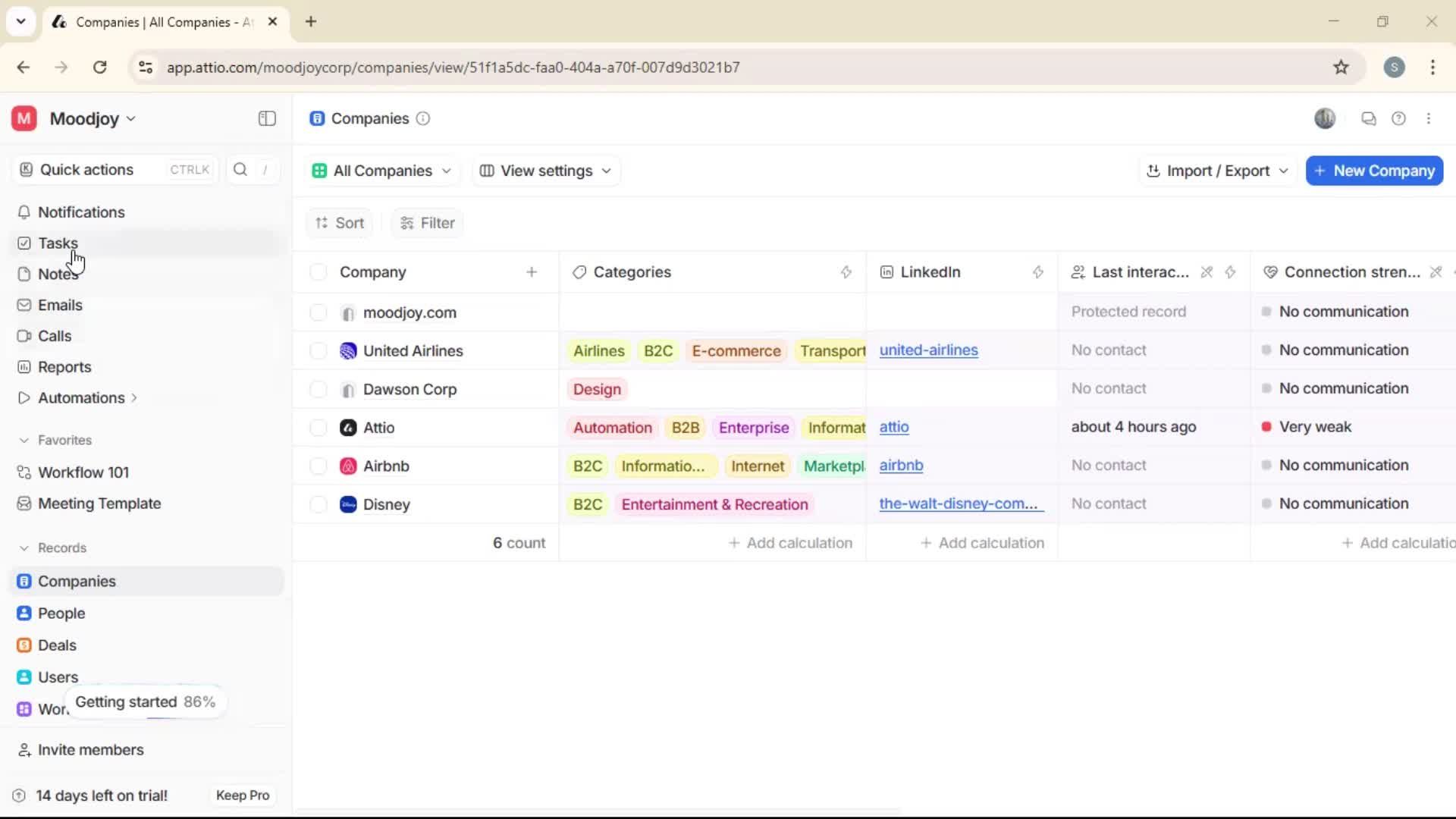 Creating a task on Attio video thumbnail