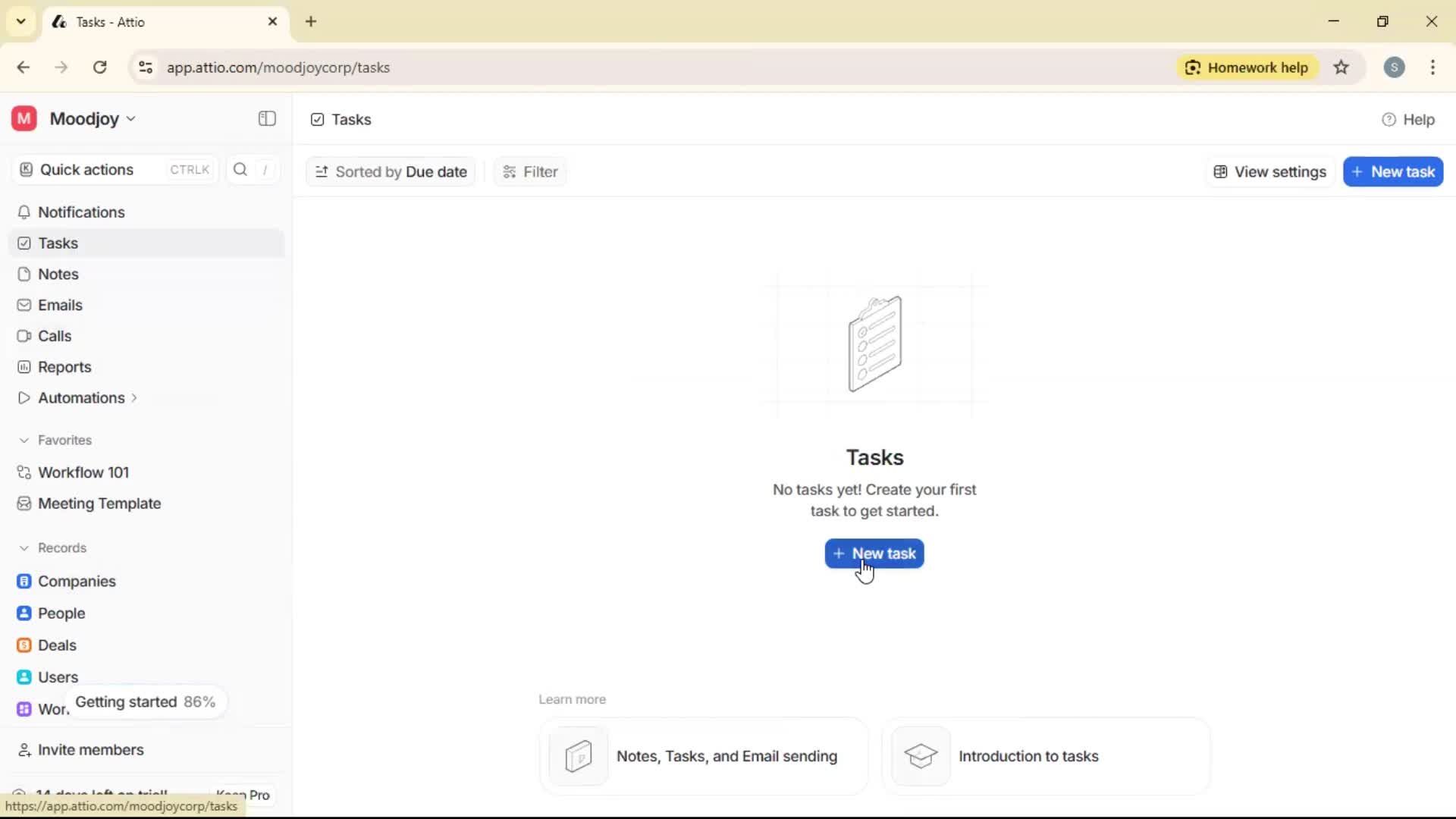 Creating a task on Attio video thumbnail