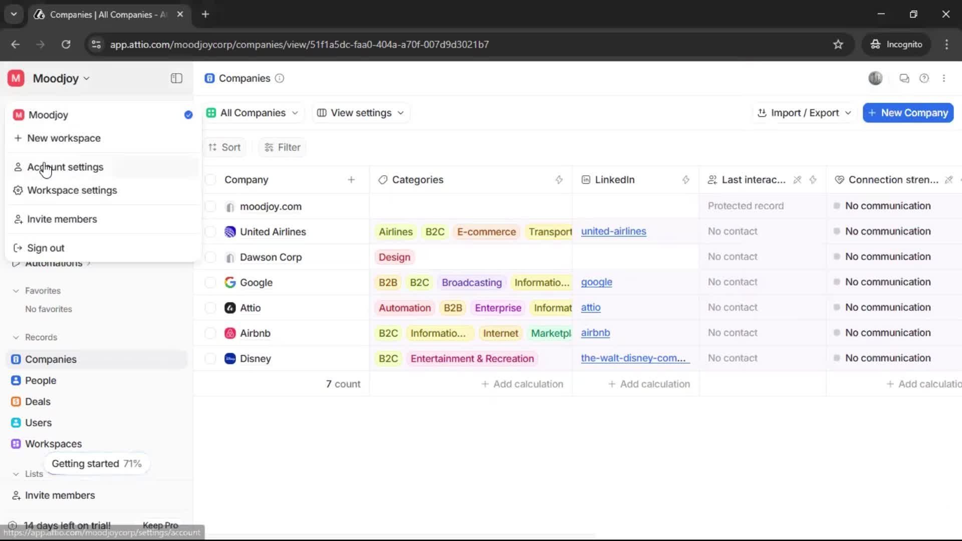 Creating a team on Attio video thumbnail