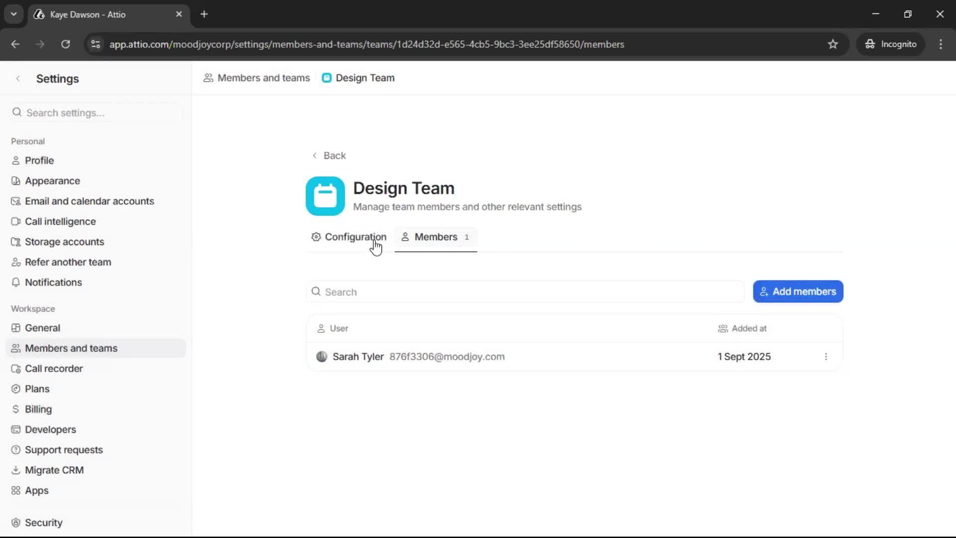 Creating a team screenshot