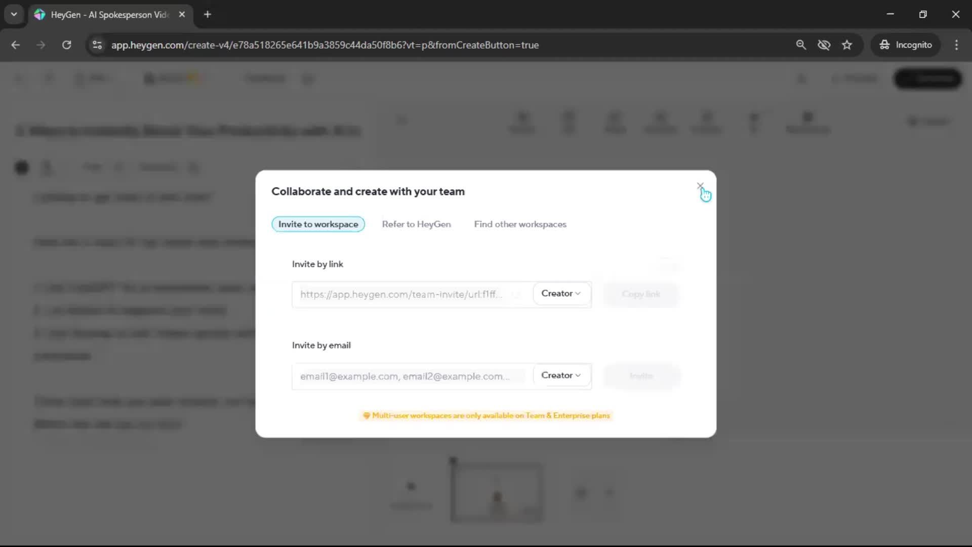 Creating a video screenshot