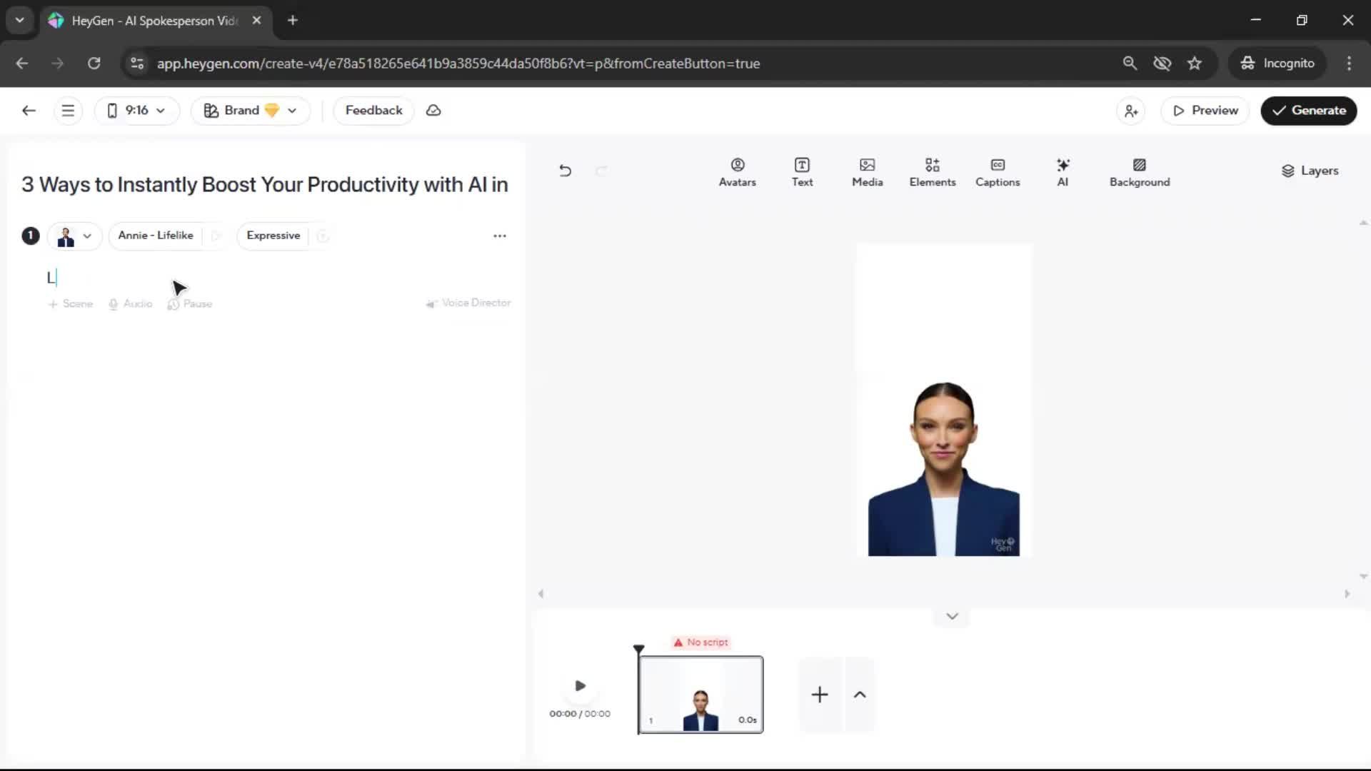Creating a video screenshot